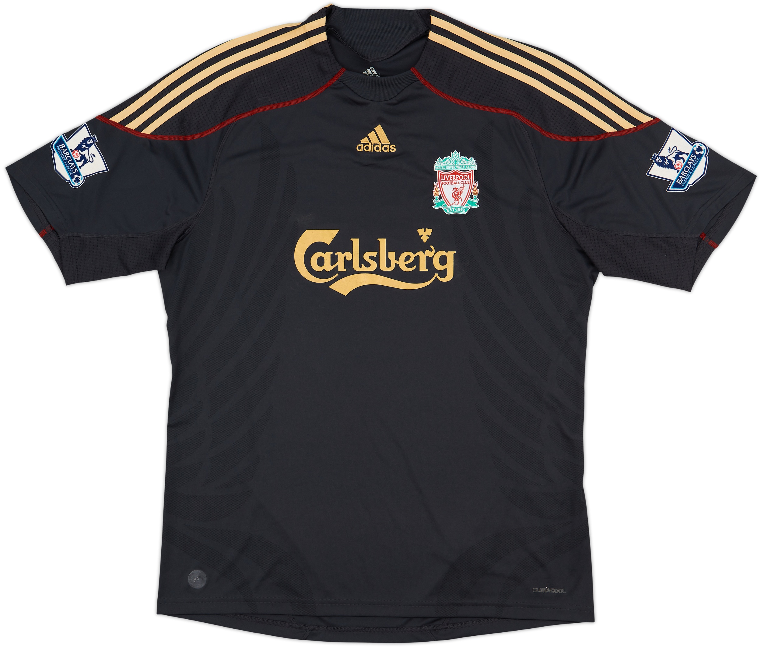 2009-10 Liverpool Away Shirt Gerrard #8 (XXL)