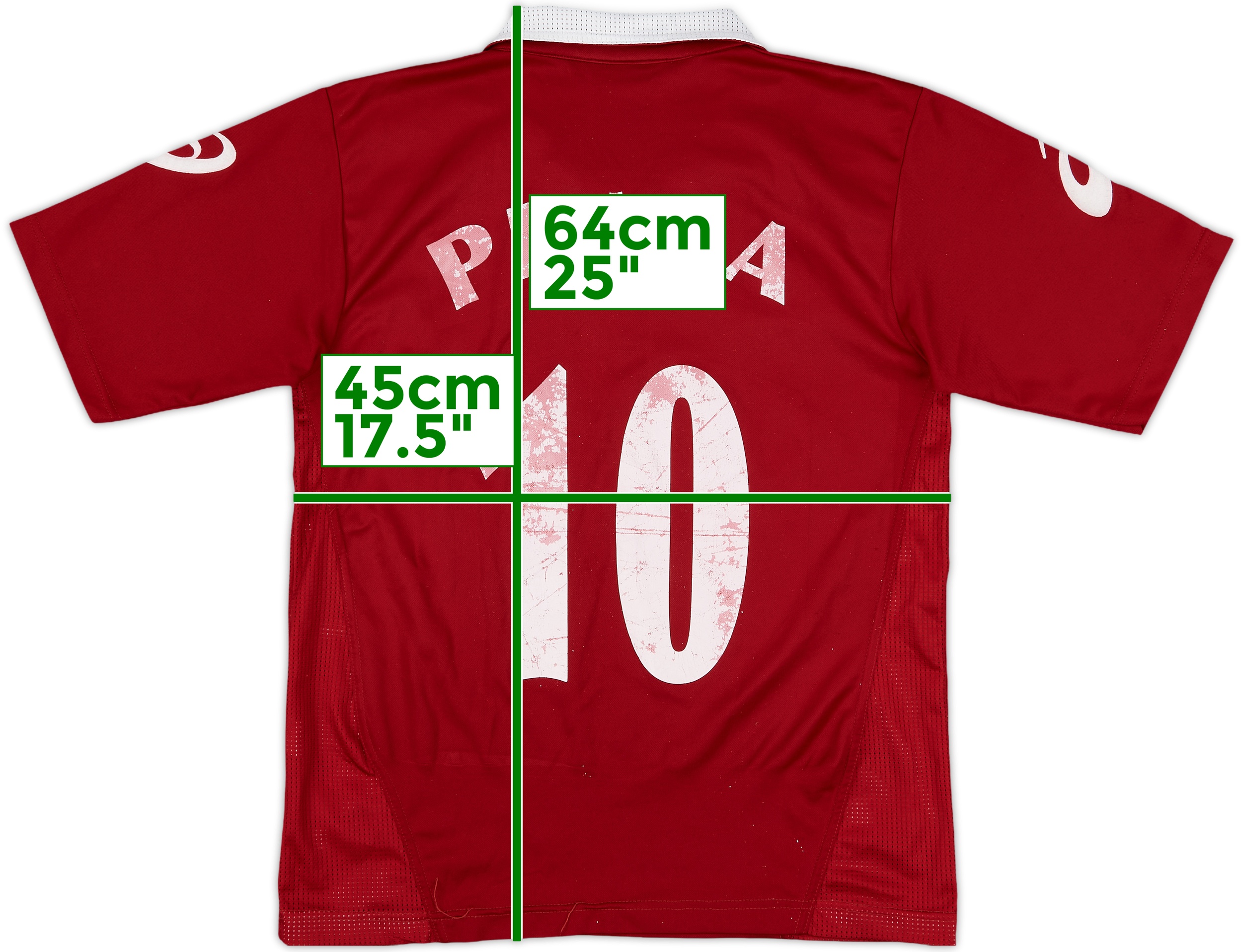 2002-03 Torino Home Shirt Pinga #10 - 5/10 - (L.Boys)