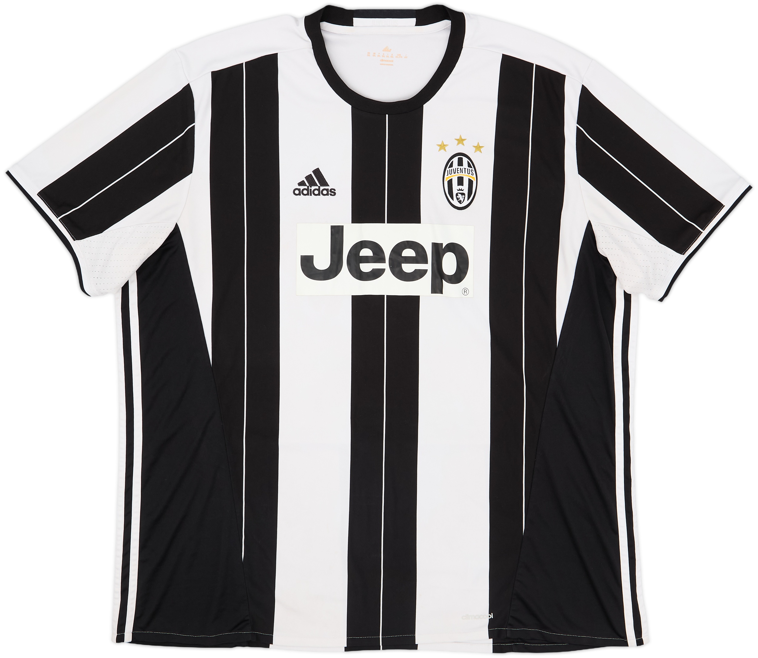 ウェア adidas Juventus 2015-2016 Home Shirt 2015-16 Juventus Home Shirt - 4/10 - (XS)