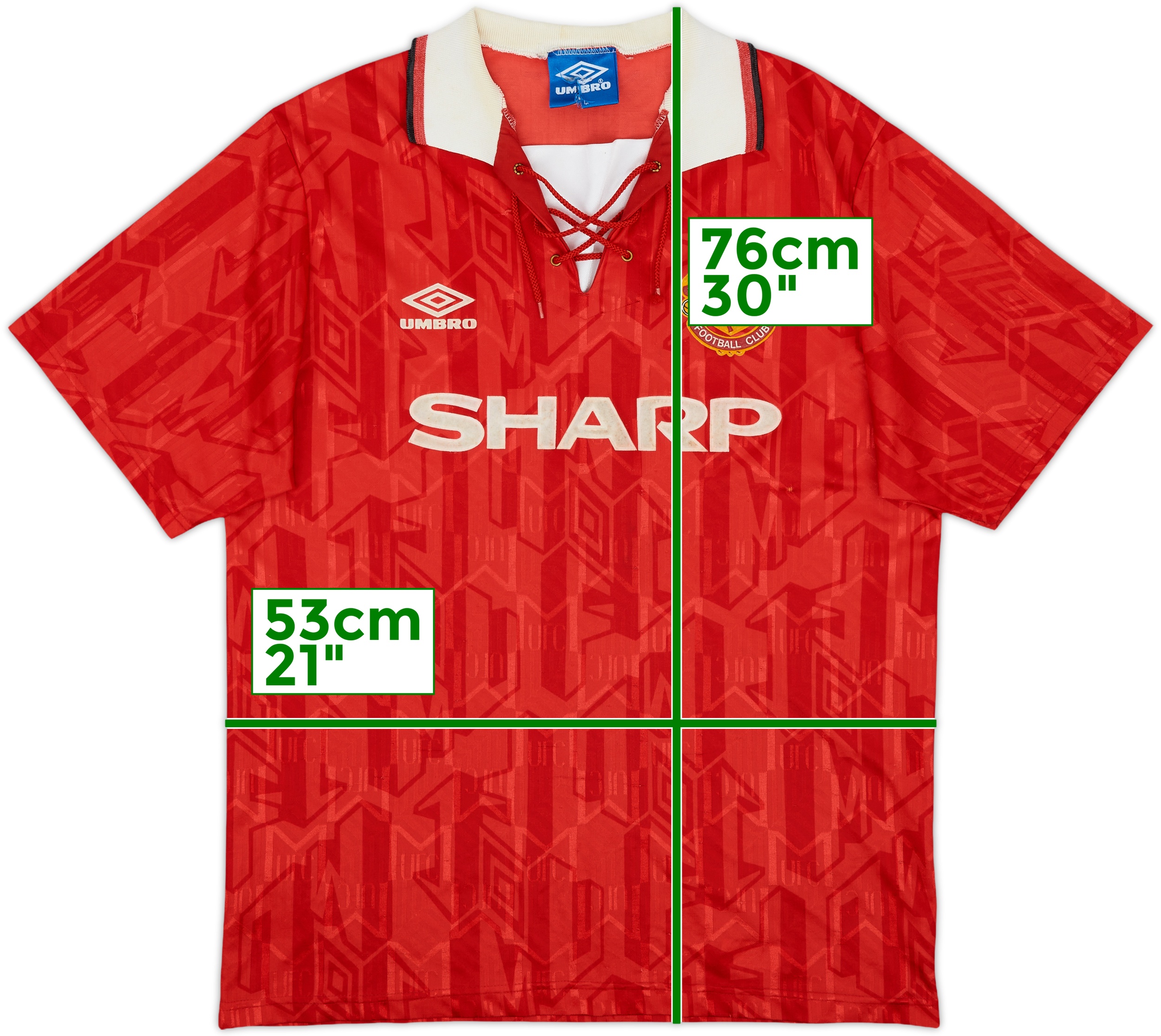 ウェア UMBRO Manchester United 92-94  kit 92-94 Manchester United Umbro Home Shirt Genuine | eBay