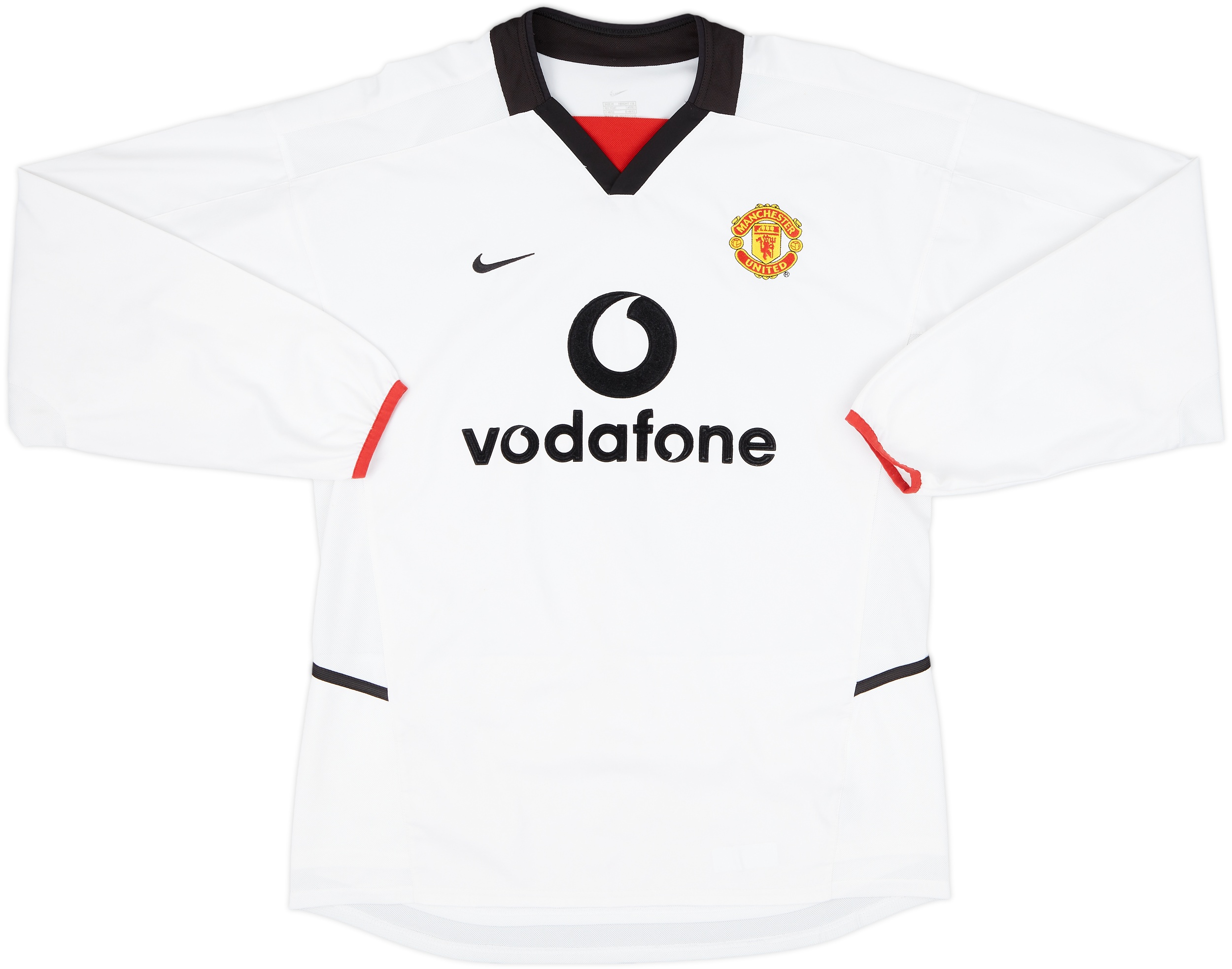 2002-03 Manchester United Away L/S Shirt Beckham #7 - 8/10 - (M) 2002-03 Manchester United Away L/S Shirt Beckham #7 - 8/10 - (M)