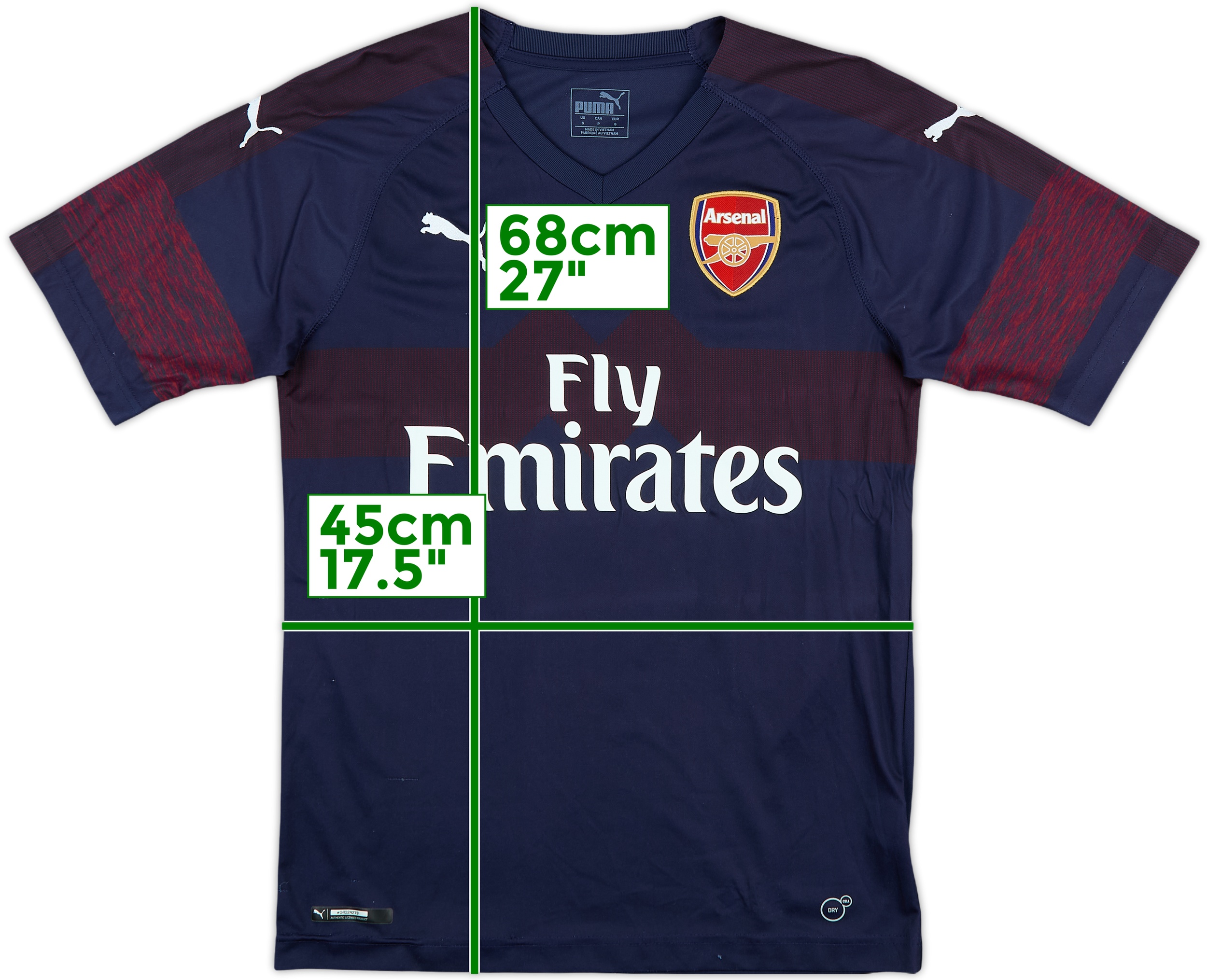 arsenal away kit 2018