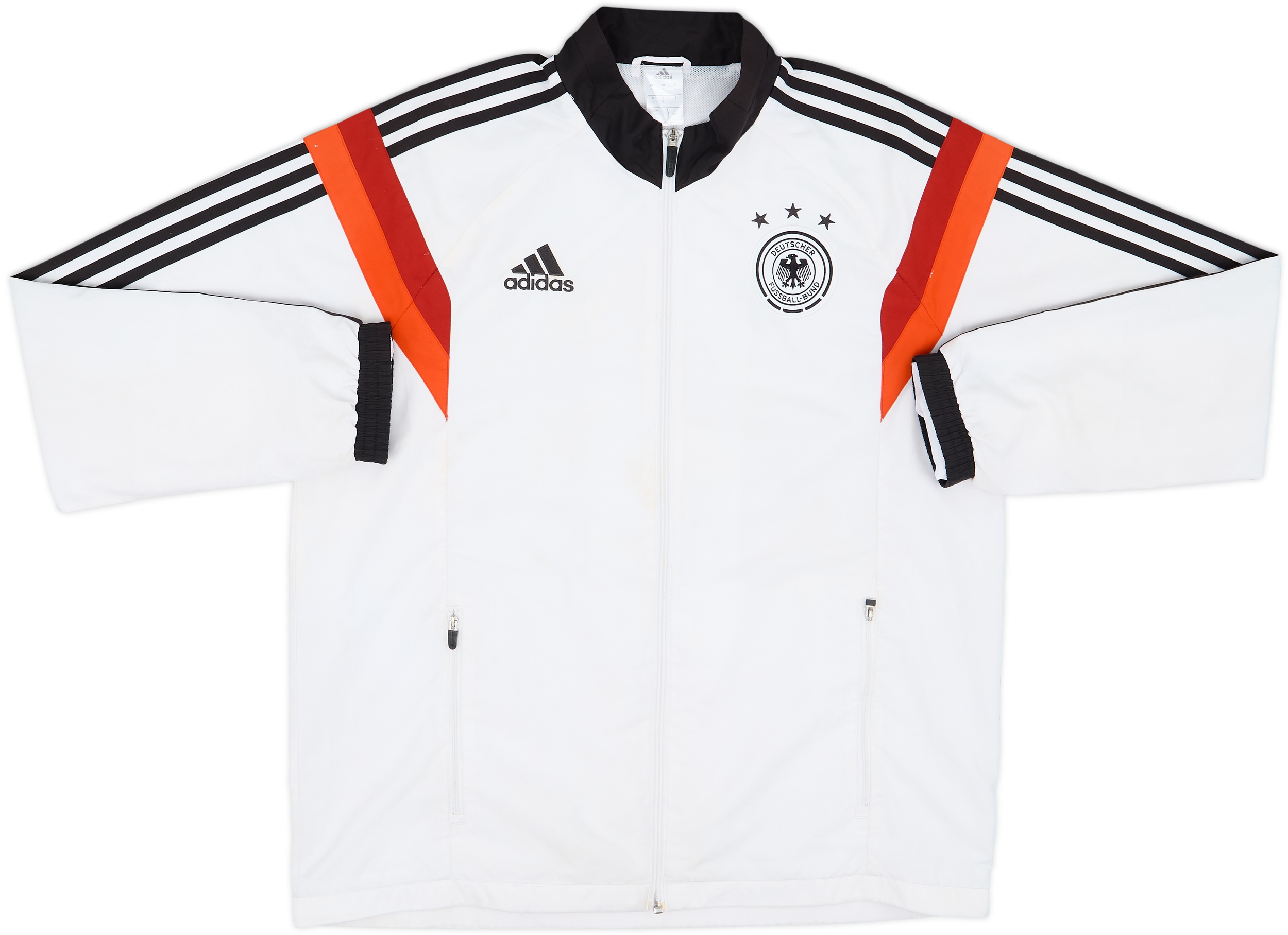 ADIDAS GERMANY Track Men's Black Small Track Jacket