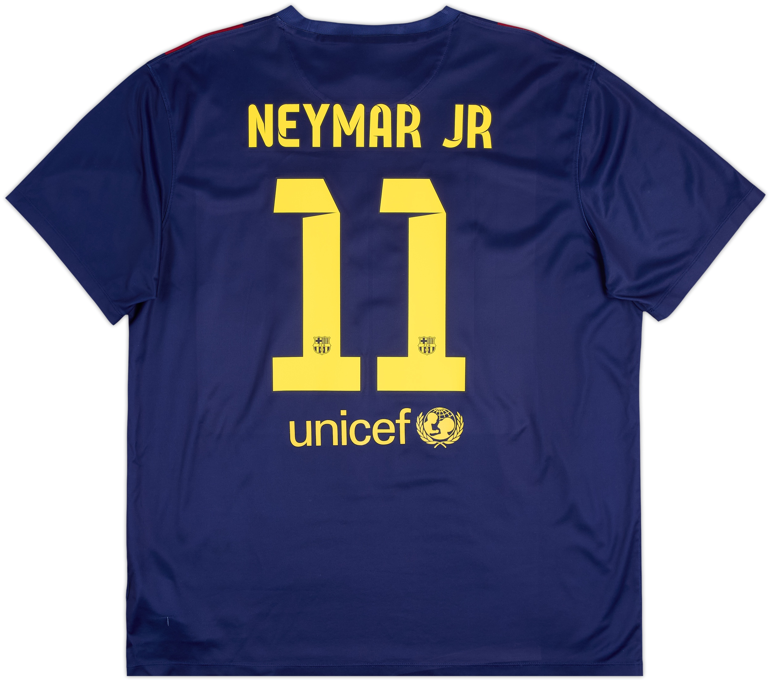 2014-15 Barcelona Basic Home Shirt Neymar Jr #11 - 6/10 - (XL)