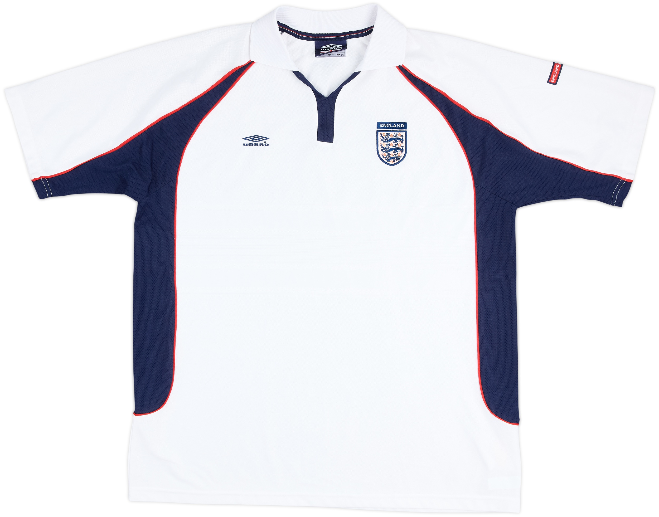 2002-04 England Umbro Training Shirt - 9/10 - (XXL)