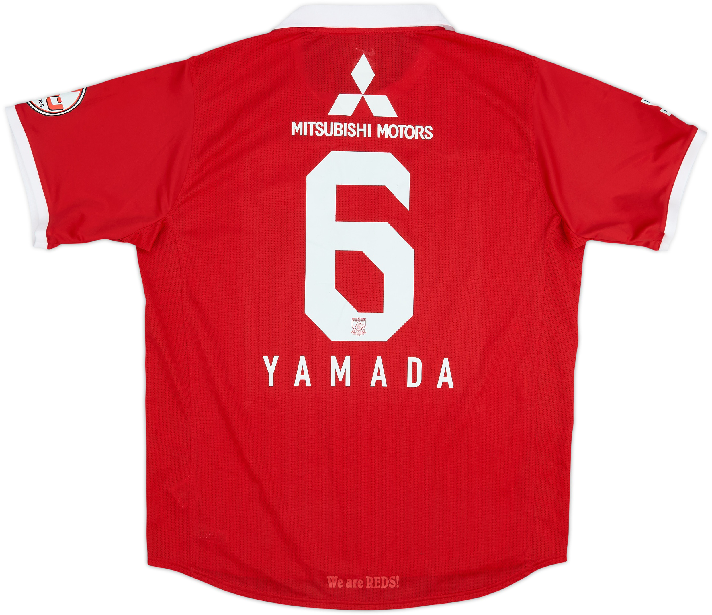 2010 Urawa Red Diamonds Home Shirt Yamada #6 - 8/10 - (XL)