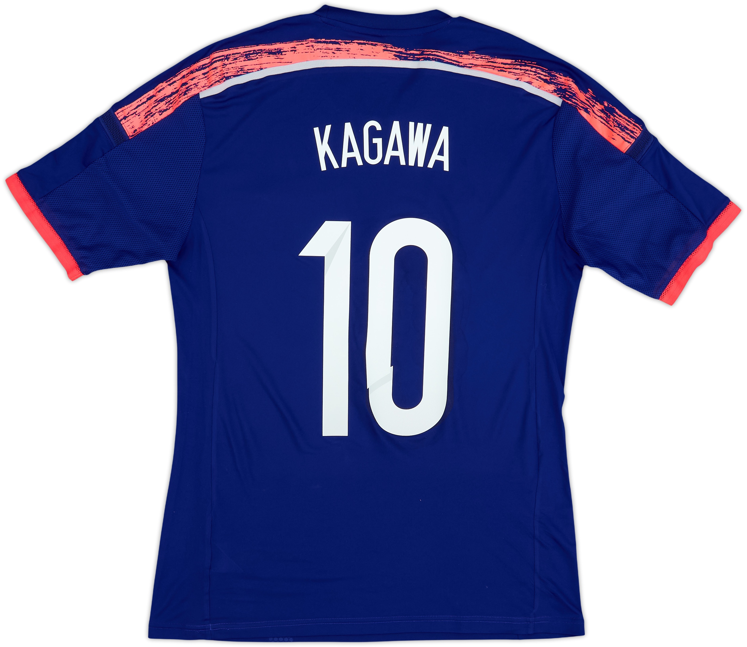  日本代表 サッカーウェア KAGAWA 10 2013-15 Japan Authentic Home Shirt Kagawa #10 - 6/10 - (M)