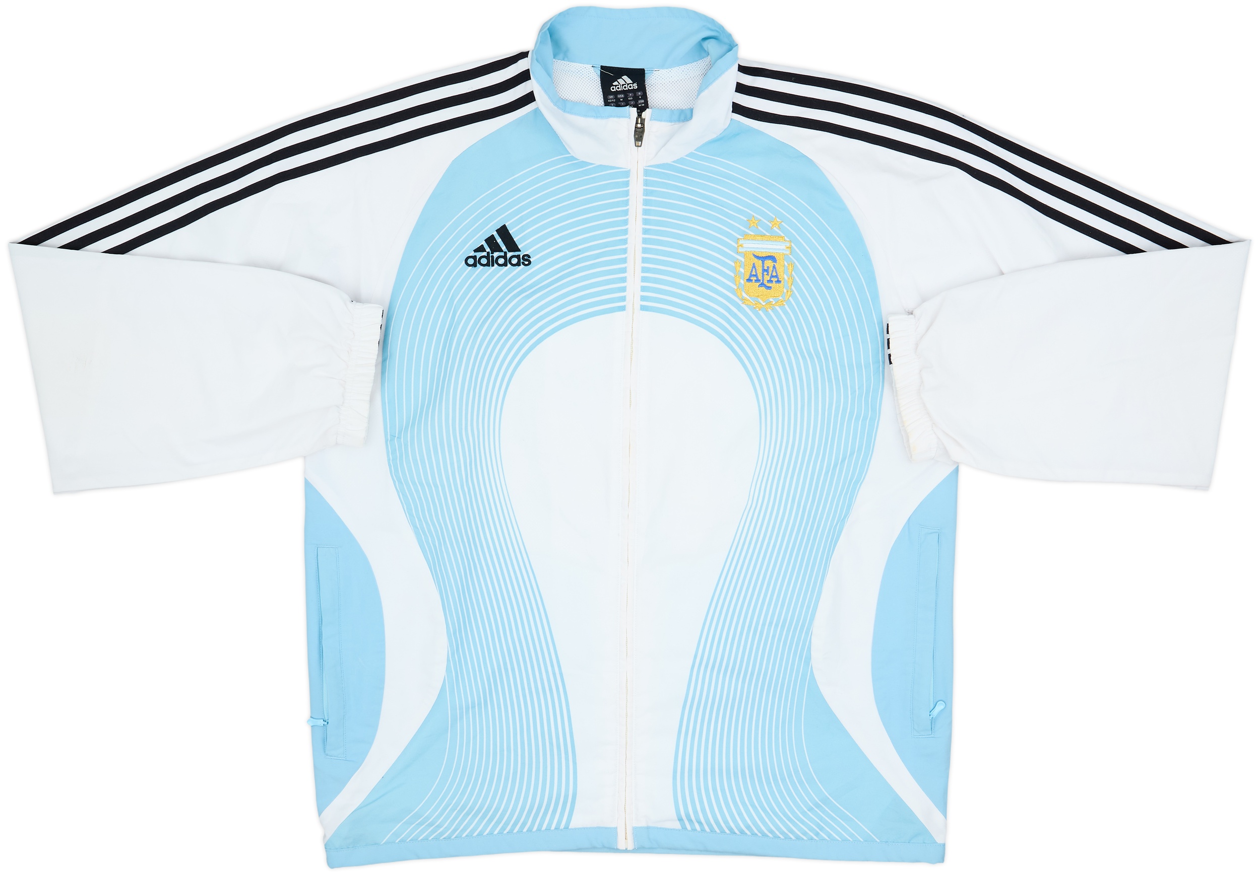 2005-06 Argentina adidas Track Jacket - 7/10 - (M/L)