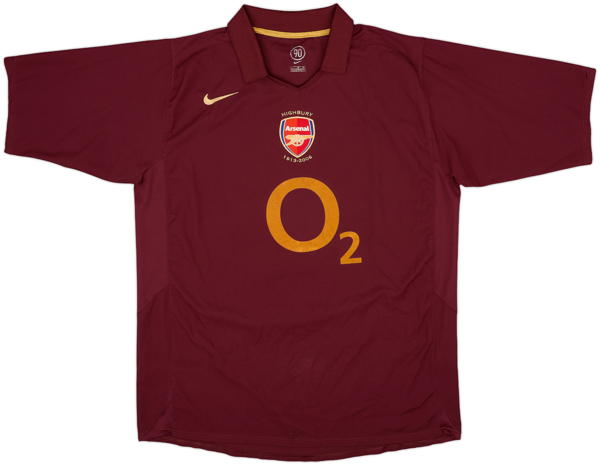 2005-06 Arsenal Home Shirt - 5/10 - (M)