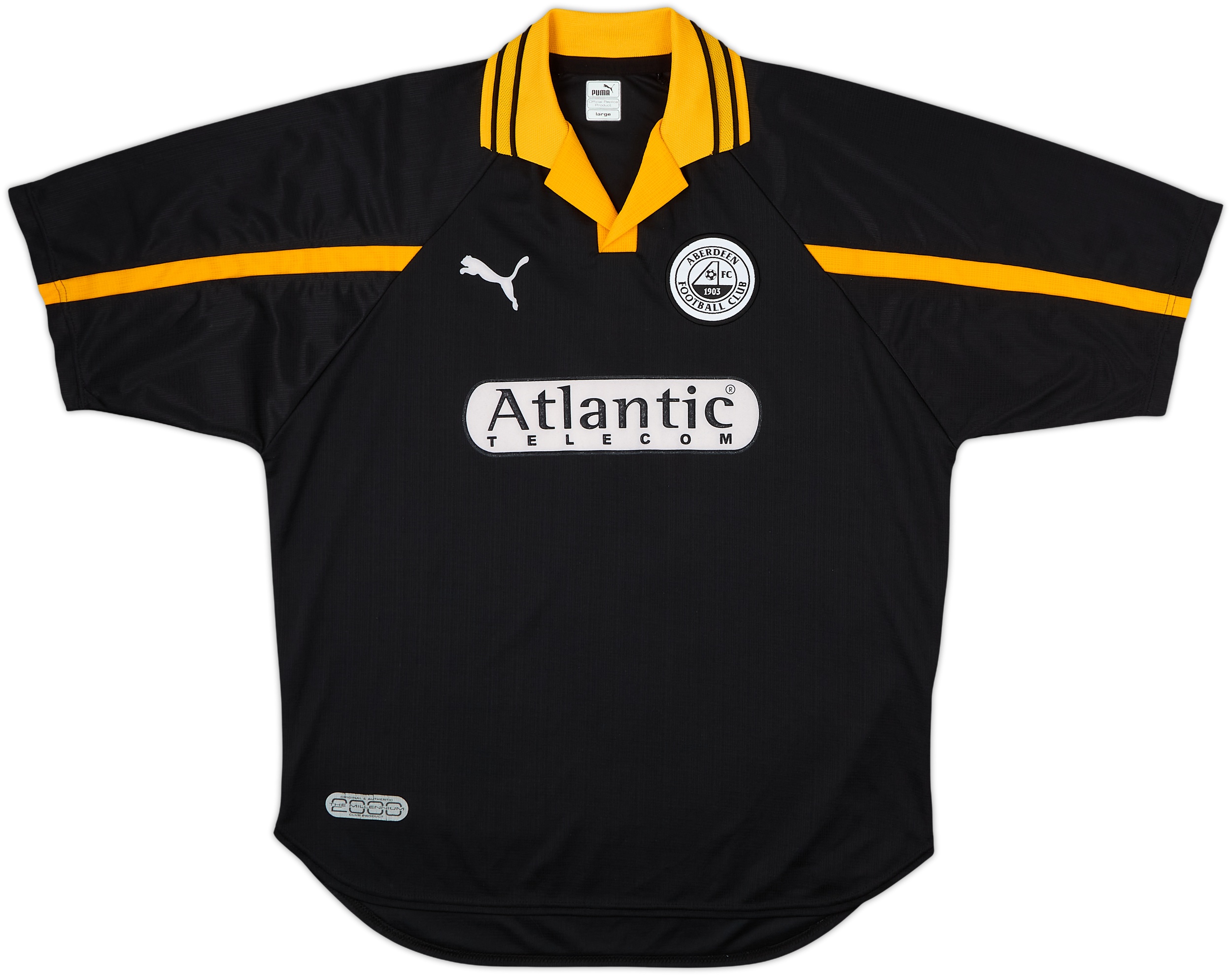 1998-01 Aberdeen Away Shirt - 8/10 - (L)