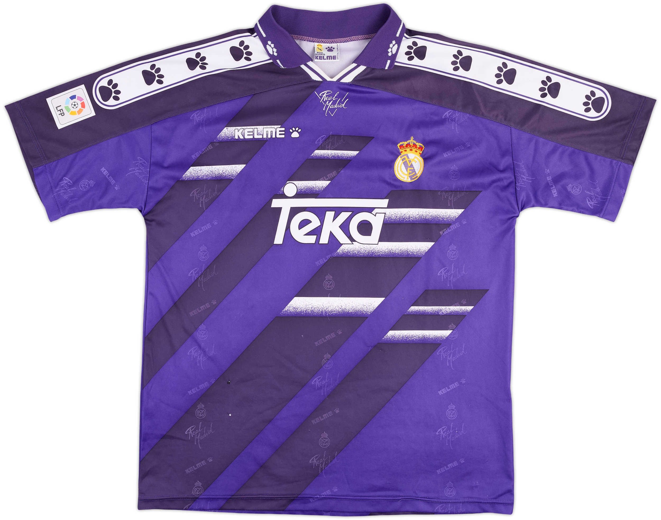 1994-96 Real Madrid Away Shirt - 6/10 - (L)