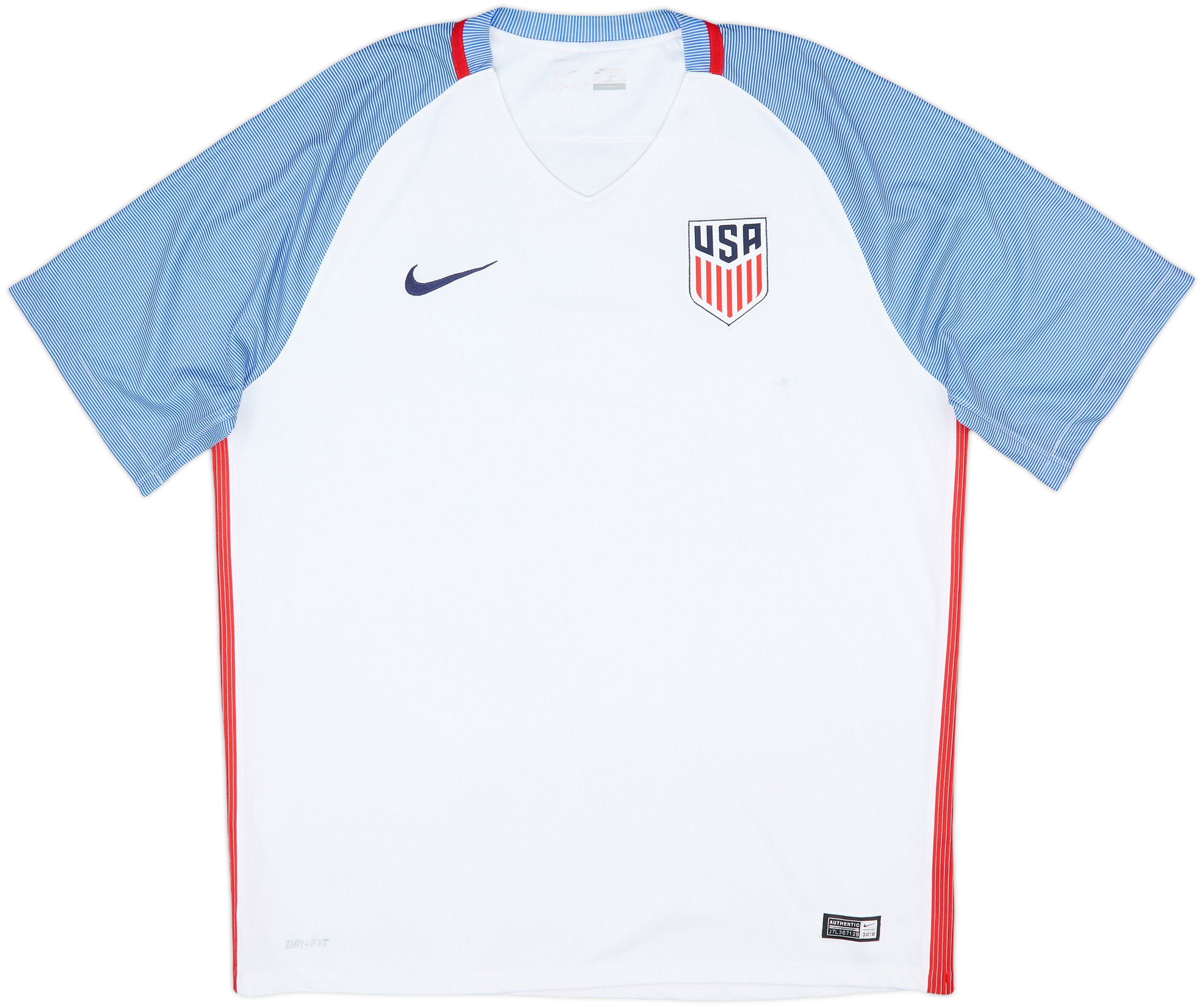 2016-17 USA Home Shirt - 6/10 - (XL)