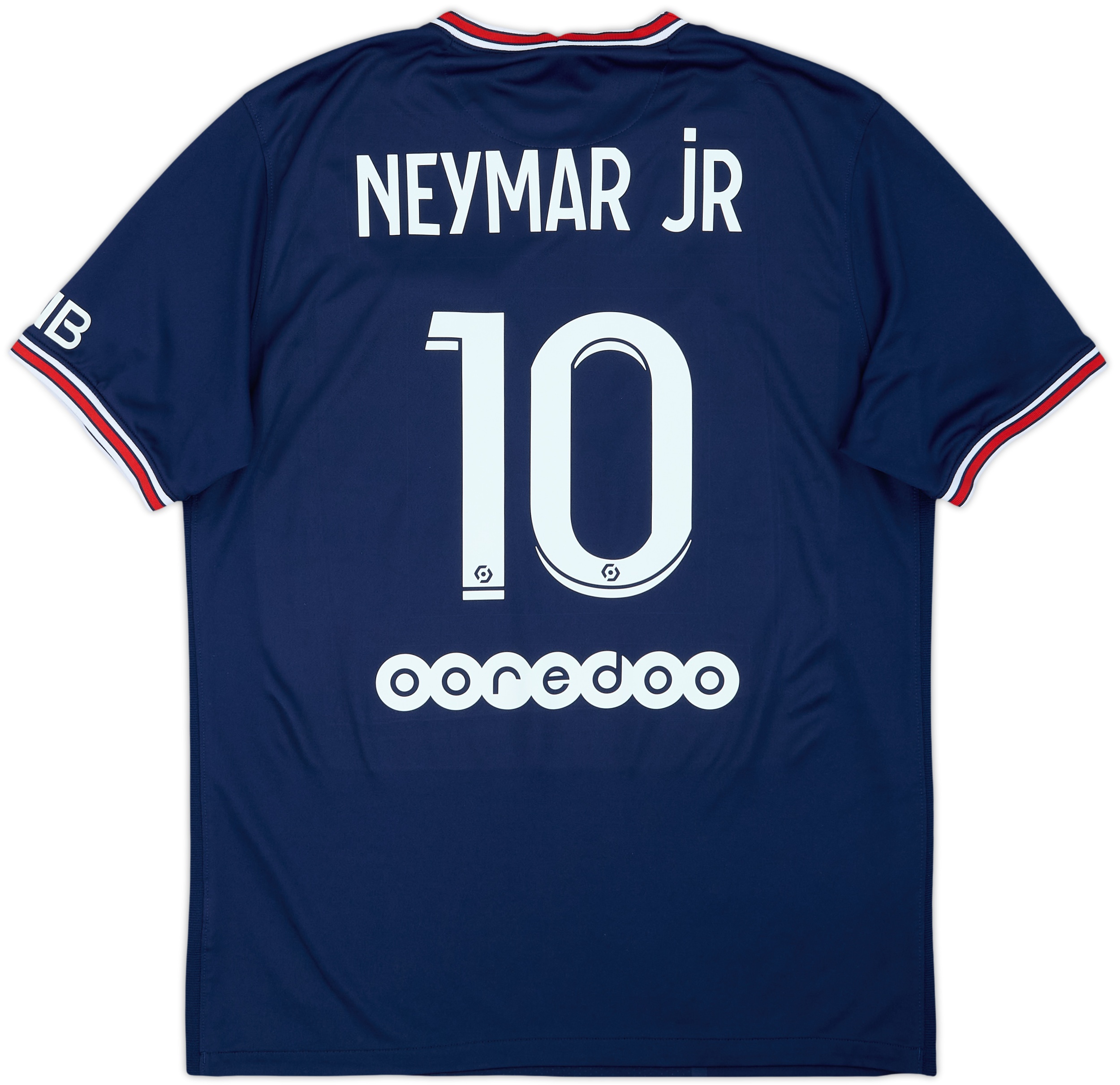 2021-22 Paris Saint-Germain Home Shirt Neymar Jr #10 - 8/10 - (L)