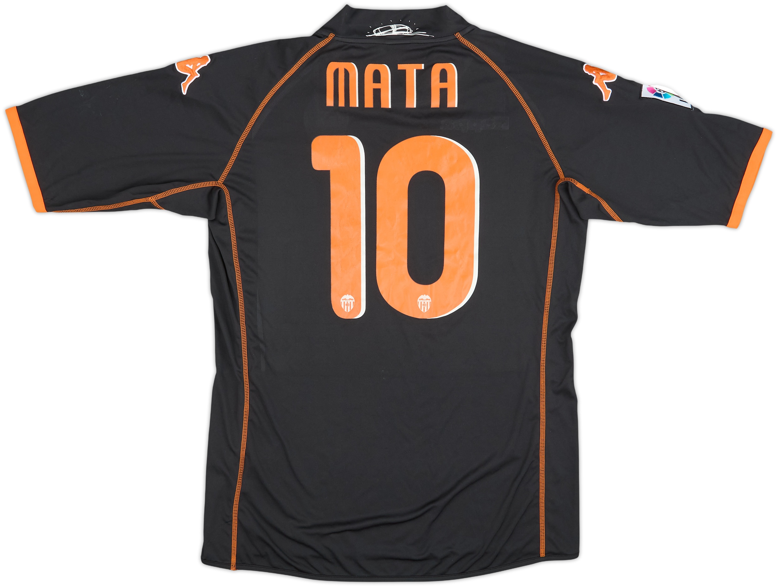 2009-10 Valencia Away Shirt Mata #10 - 7/10 - (XL)