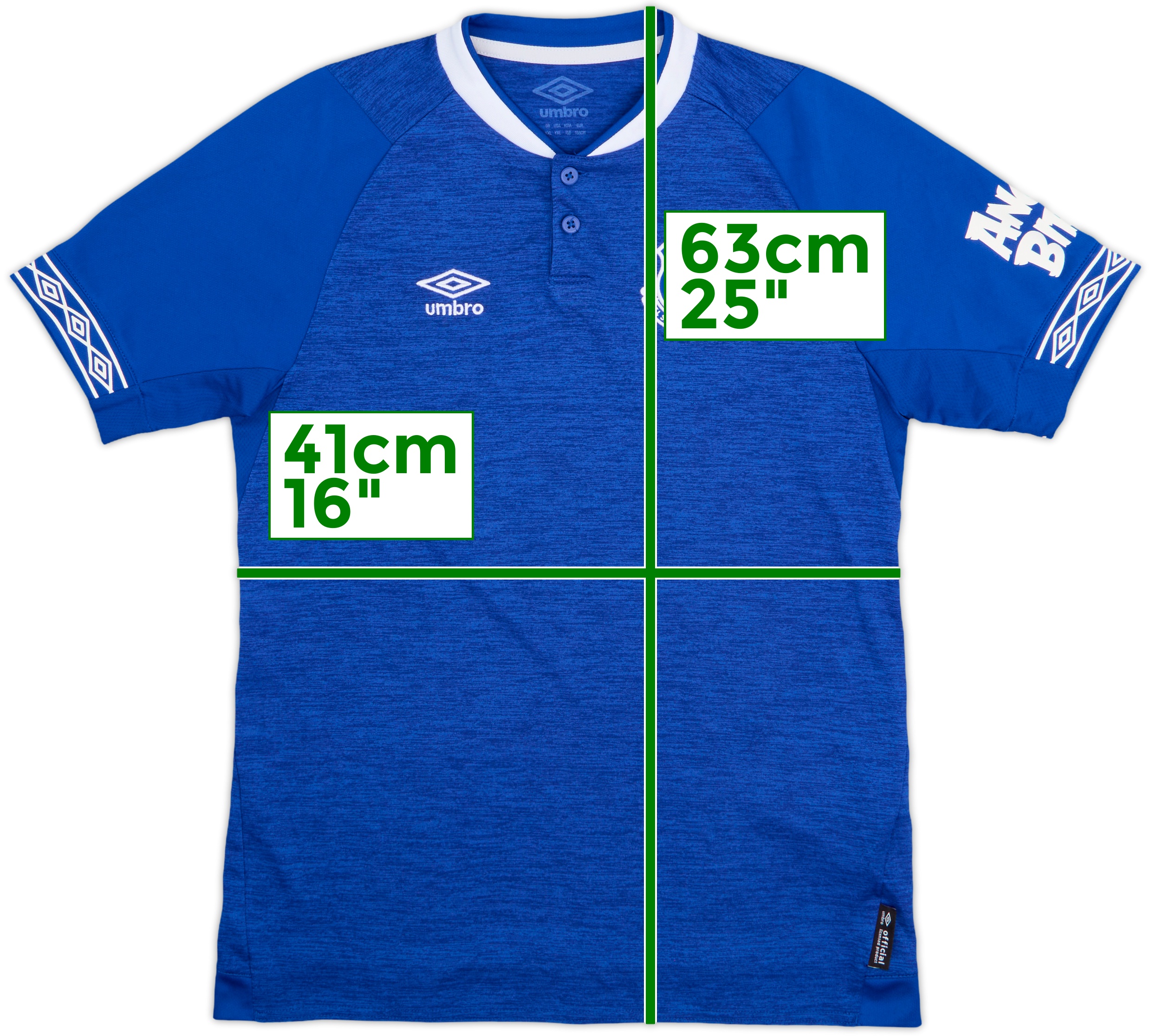 2025年最新海外 2018-19 Everton Home Shirt - 9/10 - (XL.Boys) ウェア