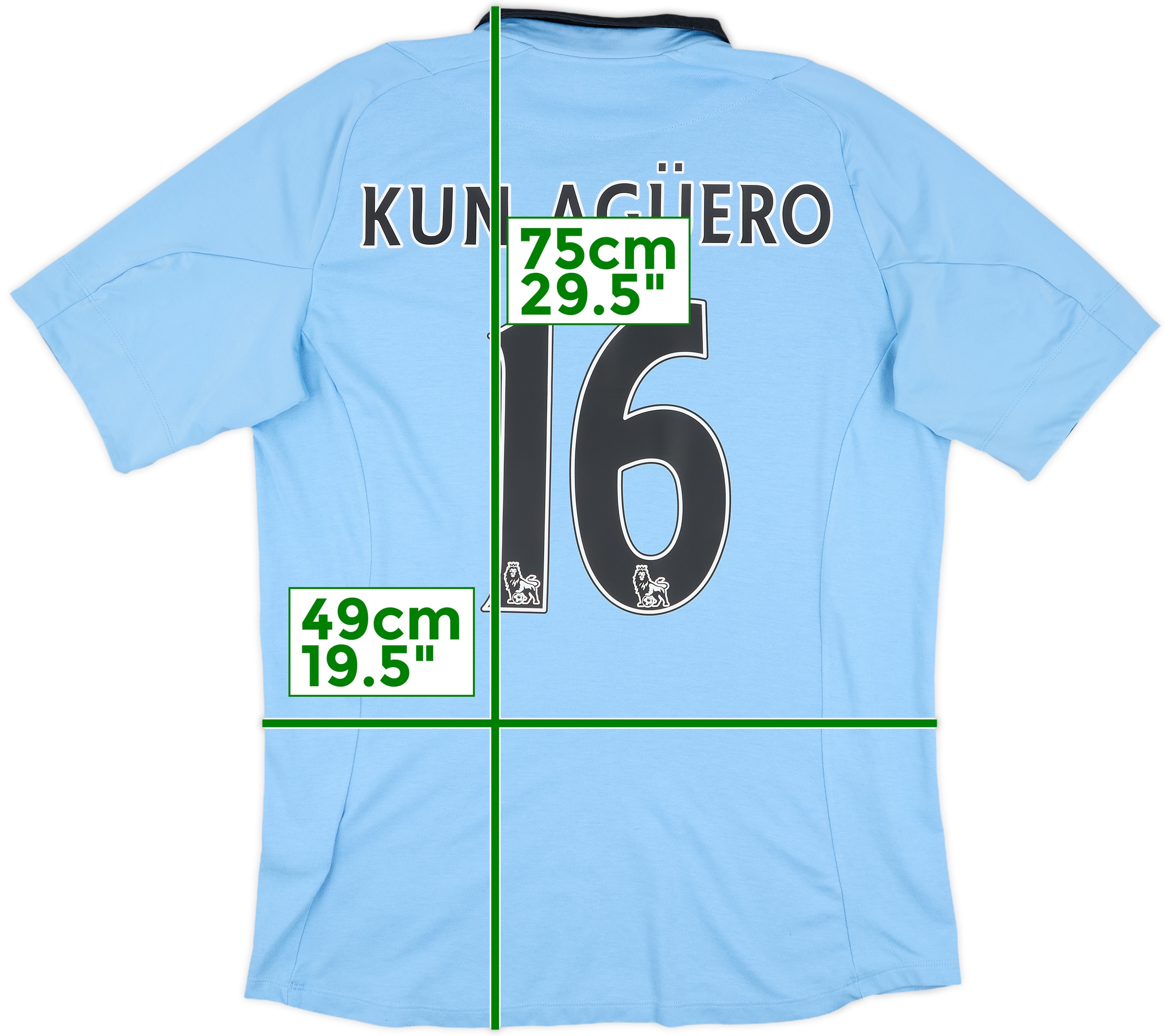 マンチェスター・シティ KUN AGÜERO シャツ 10番 manchester_city_pattern_10_kun