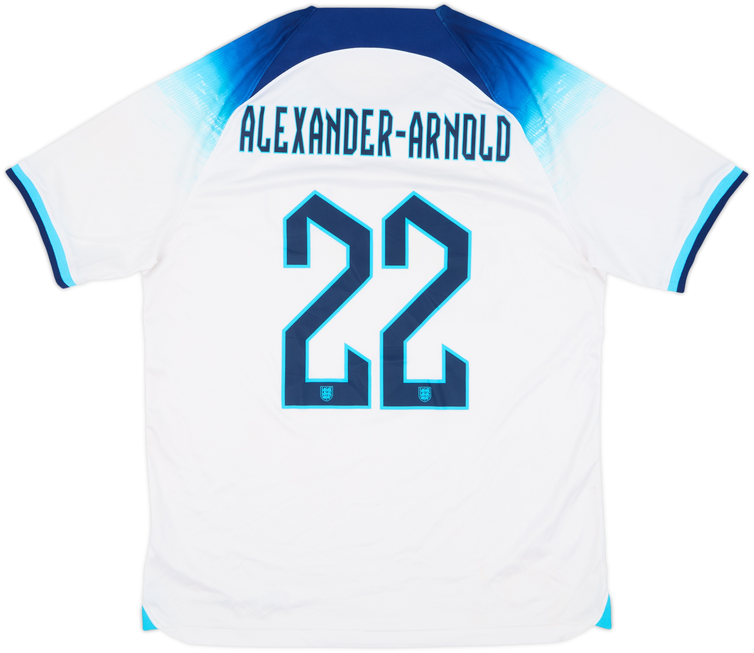 2022-23 England Home Shirt Trent Alexander-Arnold #22 - 8/10 - (L)