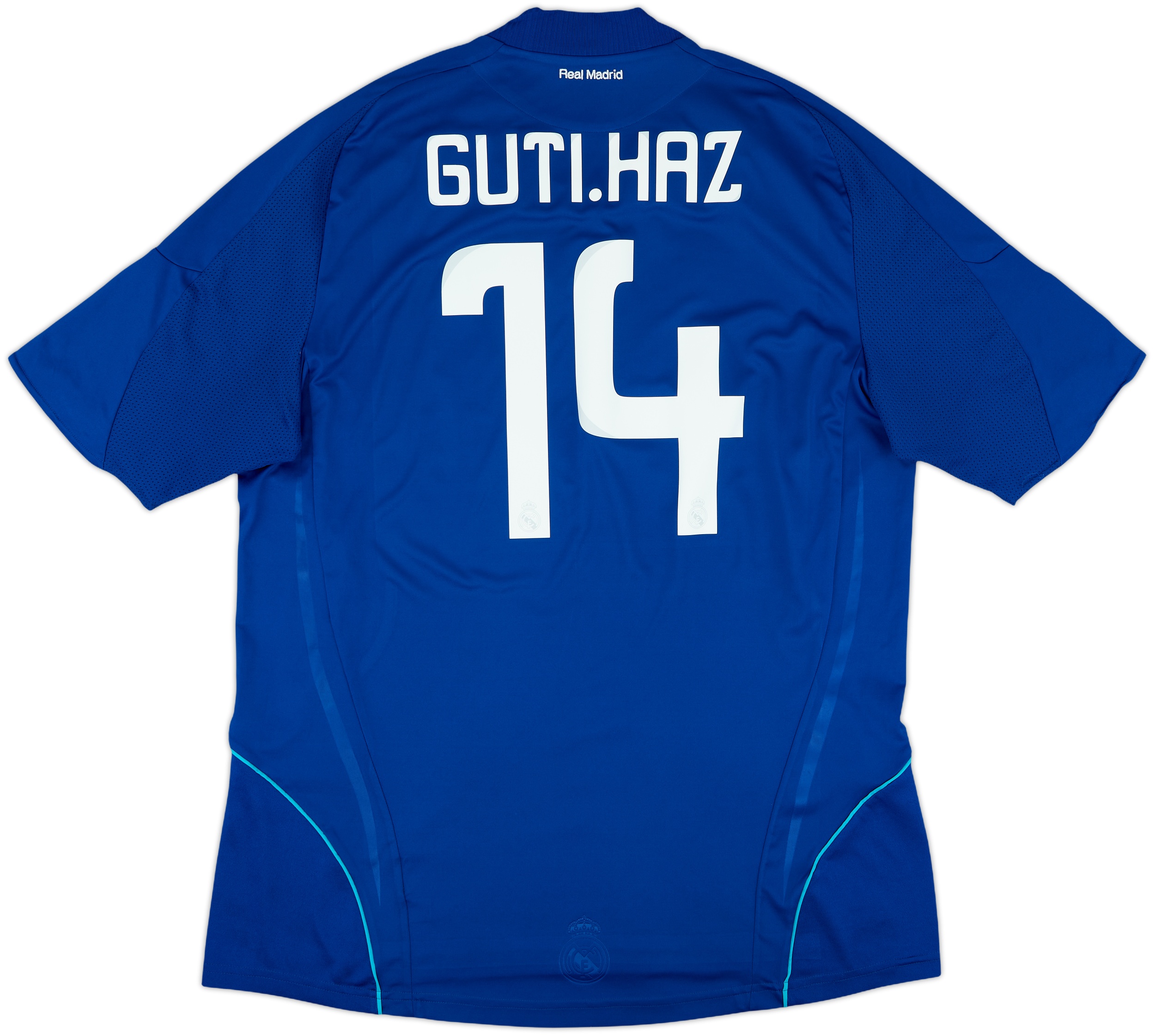 Guti ユニフォーム Real madrid CF 2008-09 Real Madrid Away Shirt Guti. Haz #14 - 6/10 - (XL)