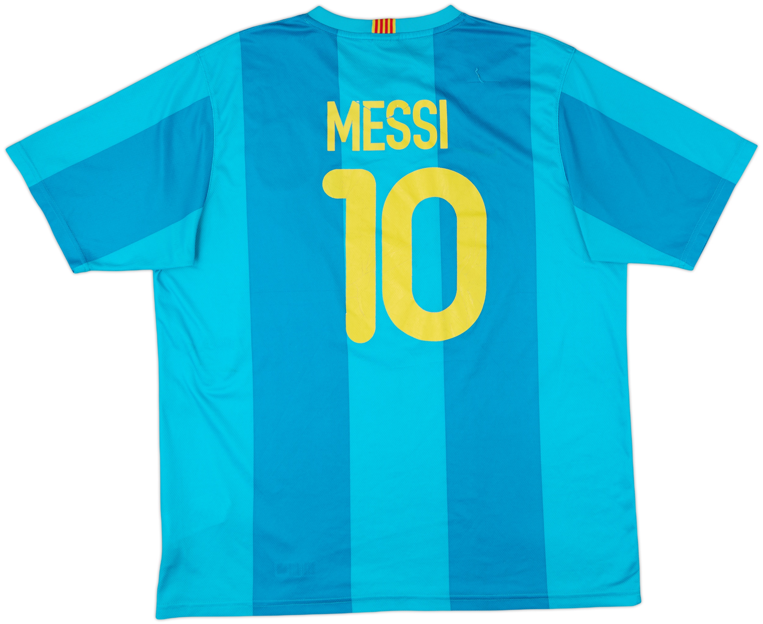 FC Barcelona MESSI 10番セットアップ Official Barcelona Messi 10 2006/07 Football Name/Number Set