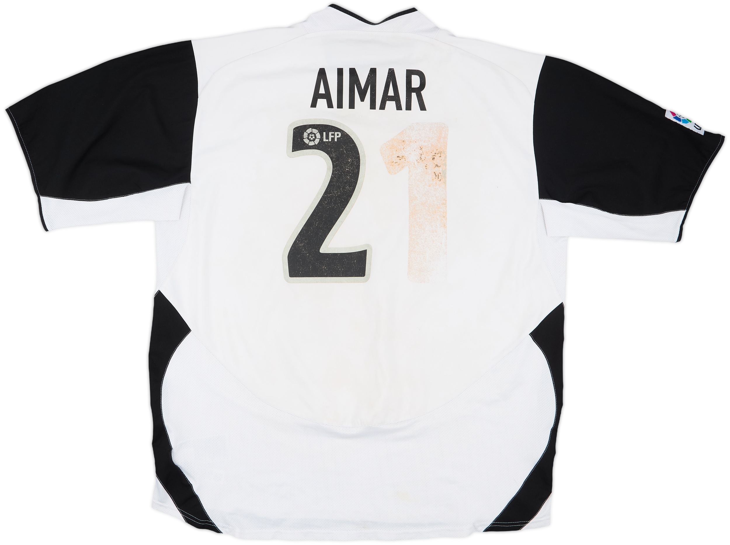 バレンシアCF Aimar 21番 シャツ Valencia CF 2005 Away Jersey #21 Aimar XL Unisex Vintage