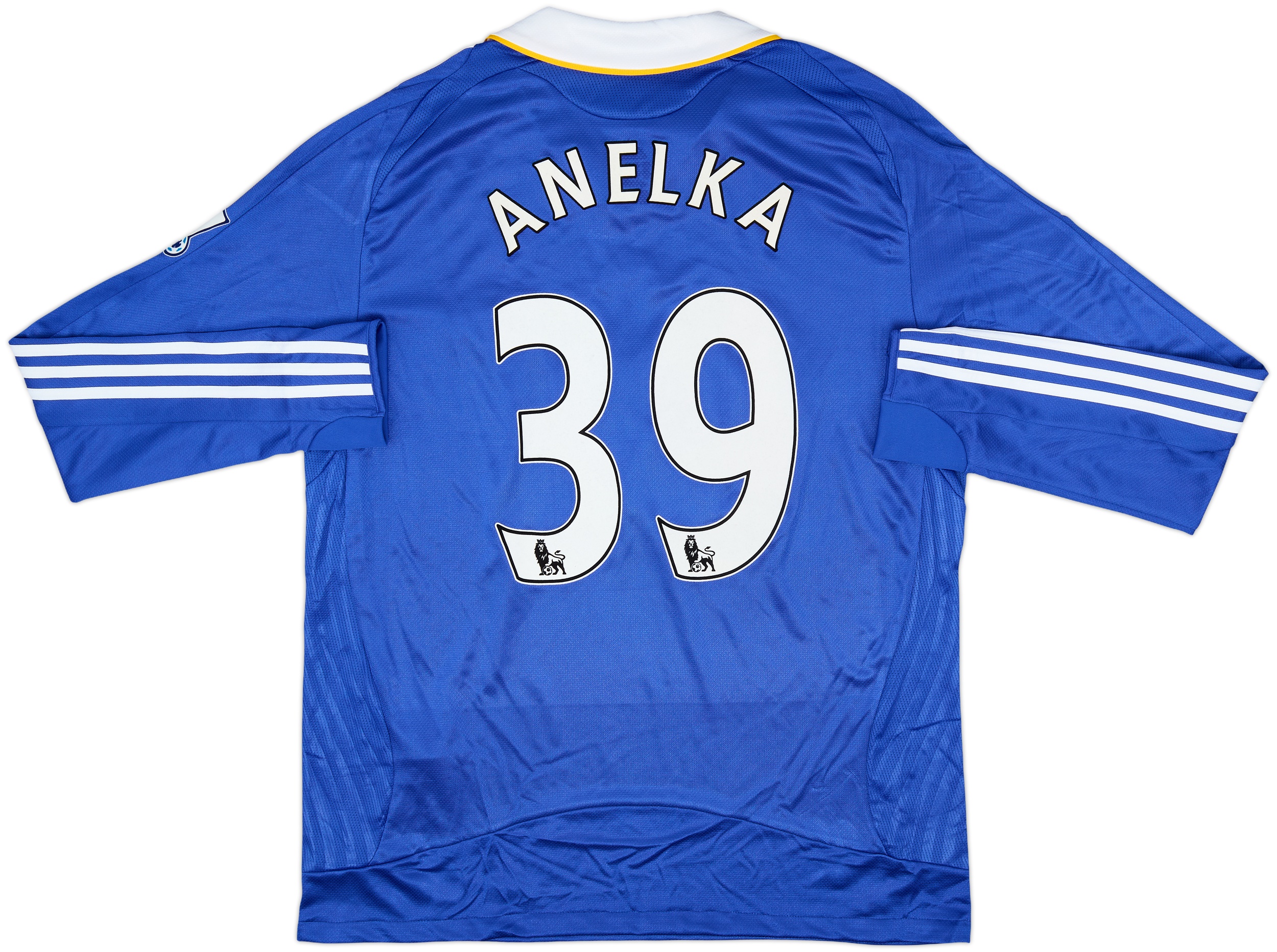 2008-09 Chelsea Home L/S Shirt Anelka #39 - 9/10 - (XL)