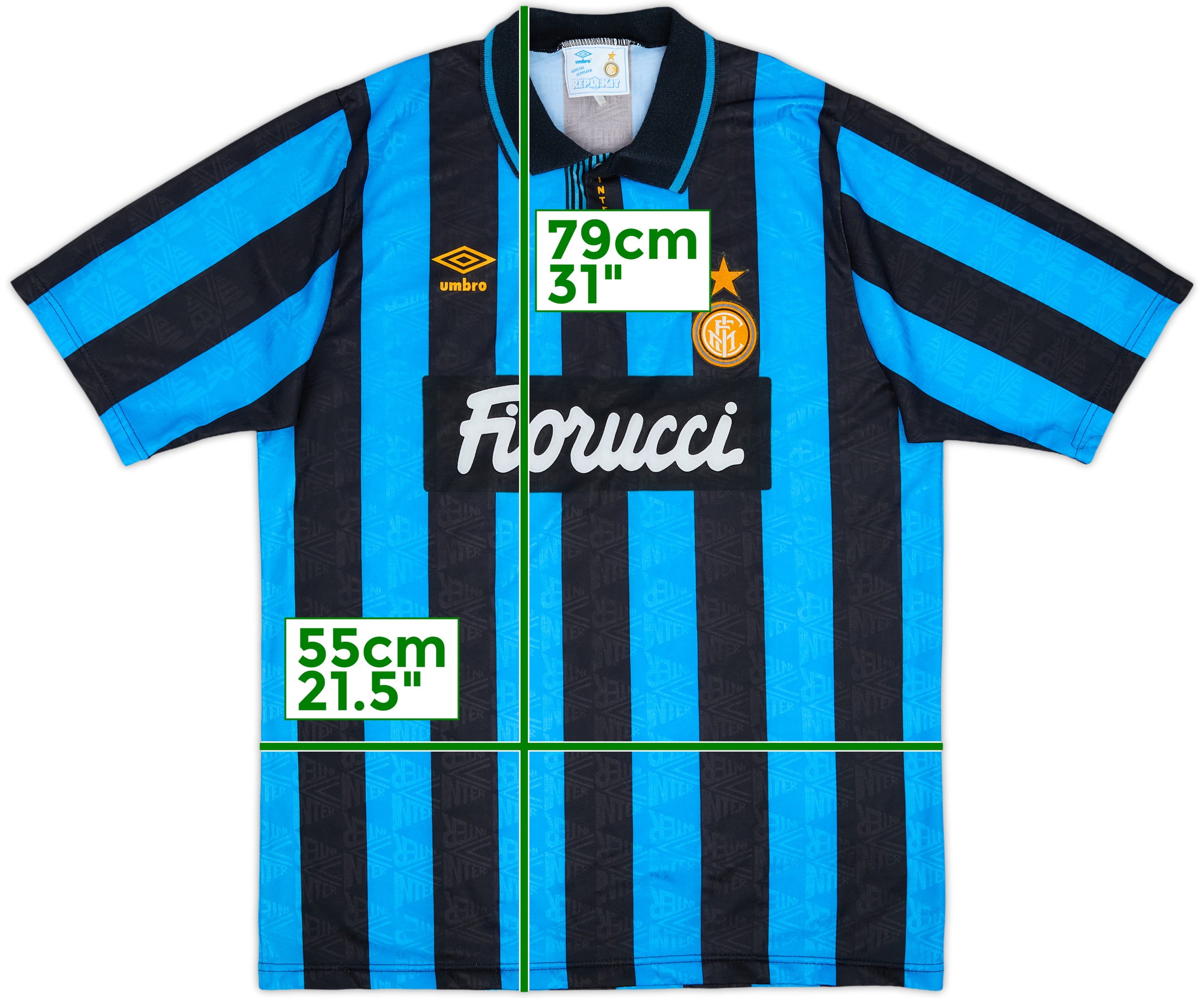 ウェア inter 1992-93  uniform long shirt ウェア inter 1992-93 uniform long shirt s-l400.jpg