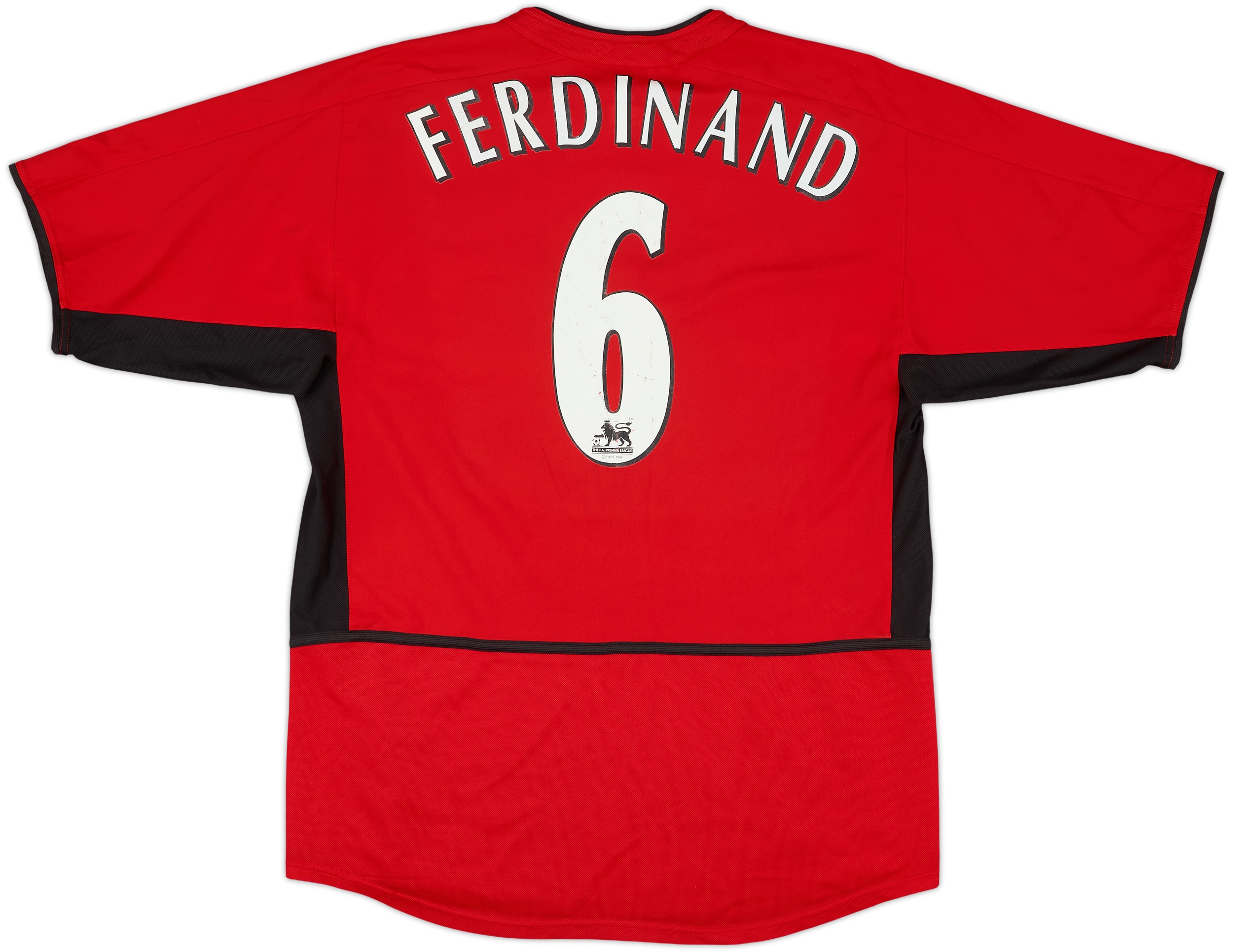 Camiseta de local del Manchester United 2002-04 Ferdinand #6 - 7