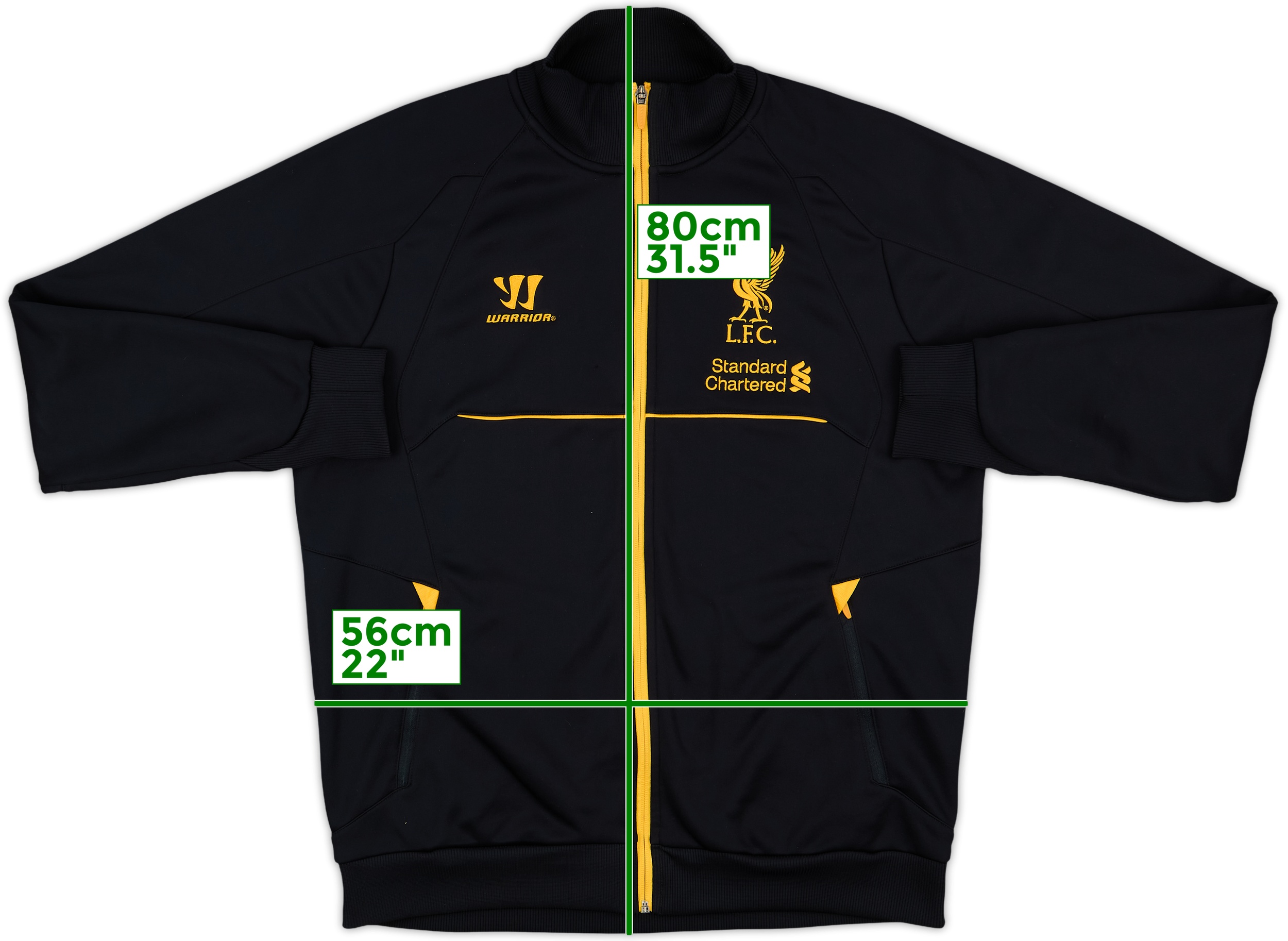 2013-14 Liverpool Warrior Track Jacket - 8/10 - (L)