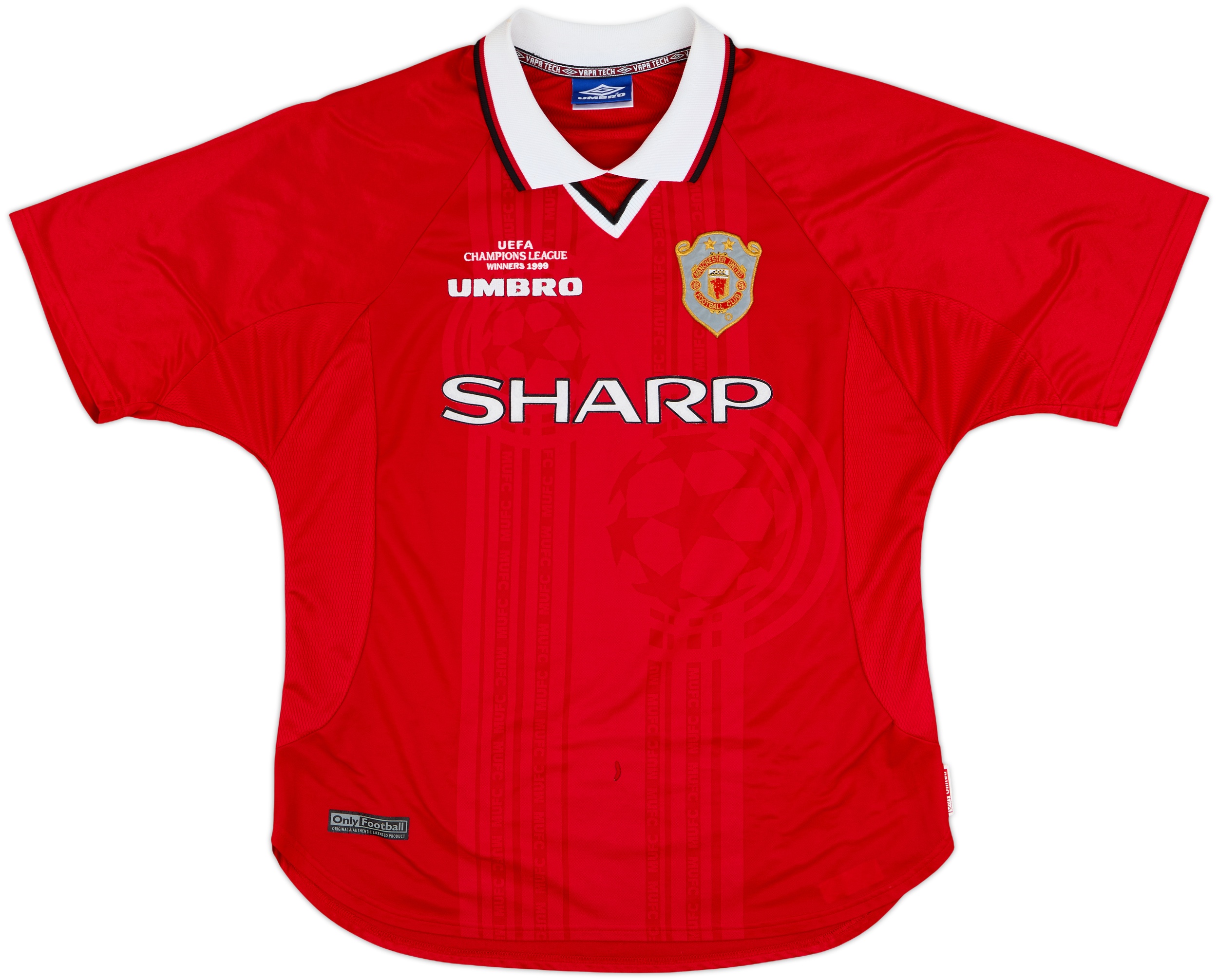 1999-00 Manchester United 'CL Winners' Shirt - 5/10 - (XL)