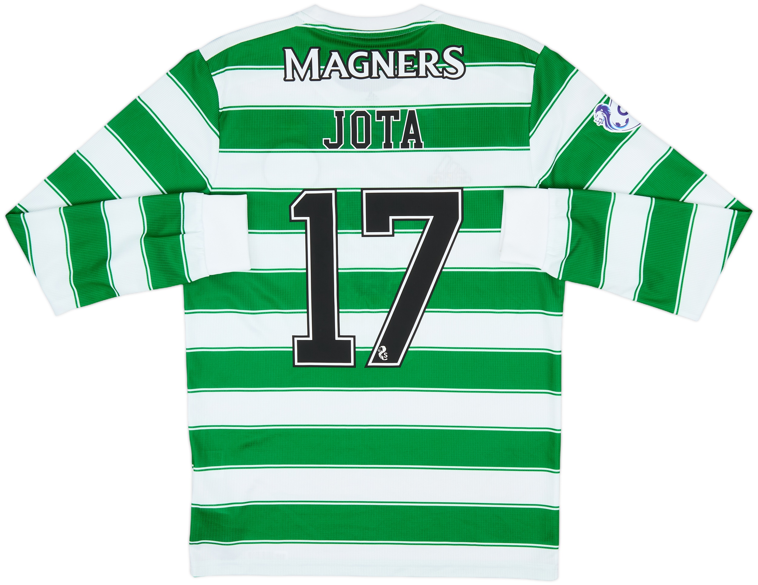 21/22  celtic ユニフォーム JURANOVIC y2k 2021-22 Celtic Home L/S Shirt Jota #17 - 7/10 - (S)