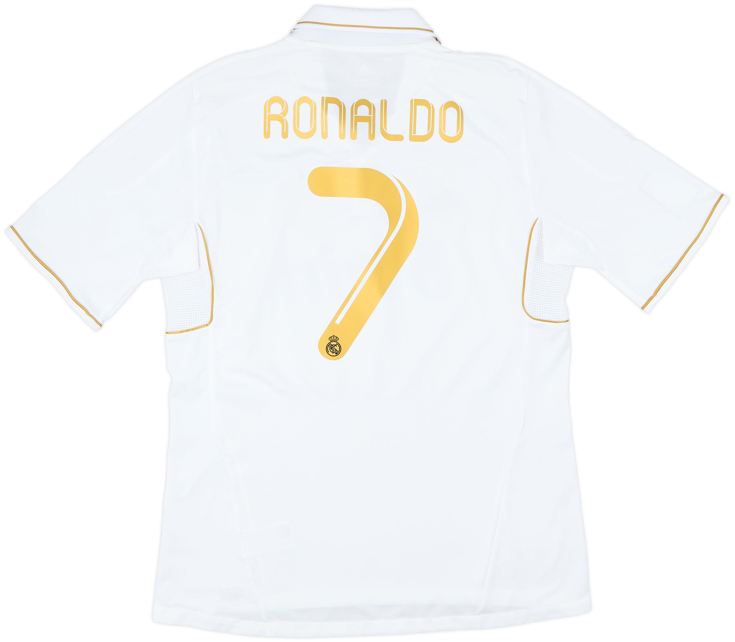 ウェア Real Madrid 2011 #7 Ronaldo UCL shirt 2011-12 Real Madrid Home Shirt Ronaldo #7 - 8/10 - (L)