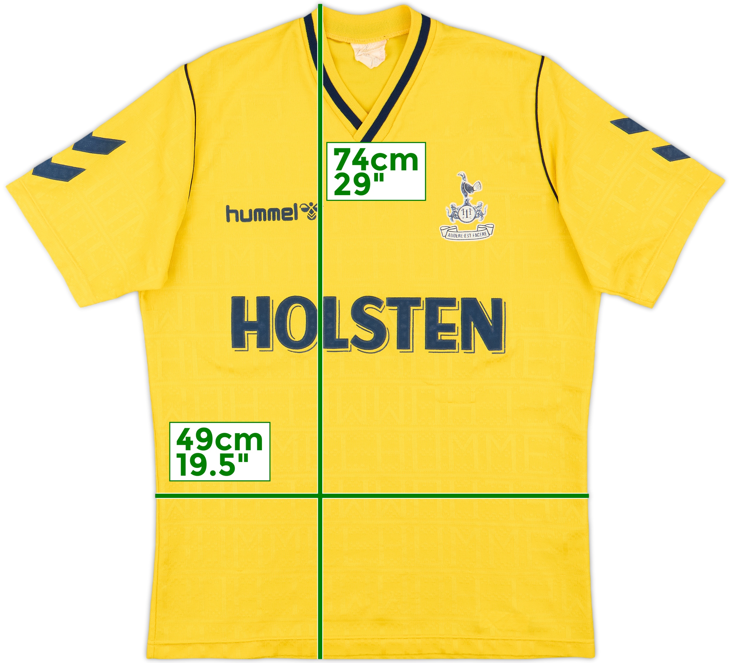1988-91 Tottenham Away Shirt - 8/10 - (M)