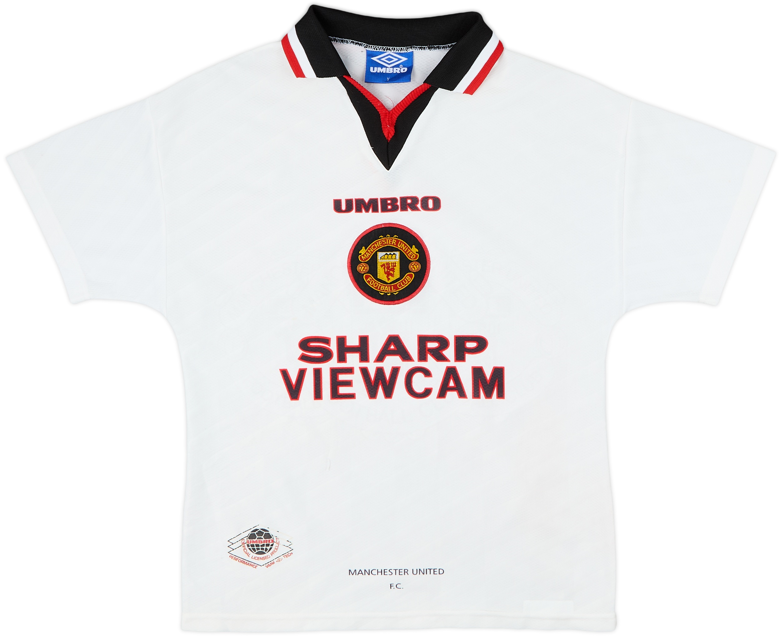 1996-97 Manchester United Away Shirt - 6/10 - (Y)