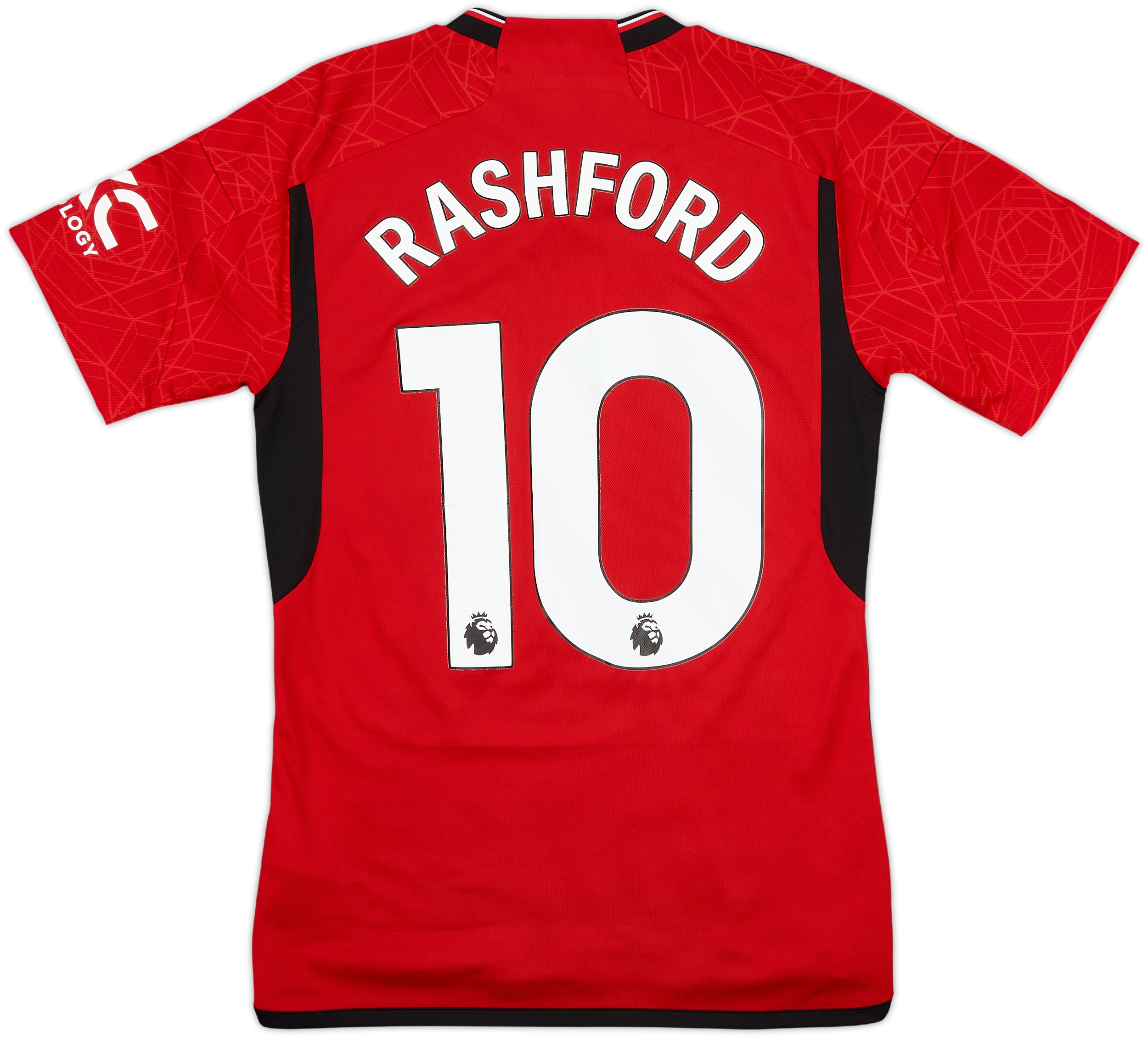 Manchester United Rashford 10 ユニフォーム 2023-24 Manchester United Home Shirt Rashford #10 - 7/10 - (S)