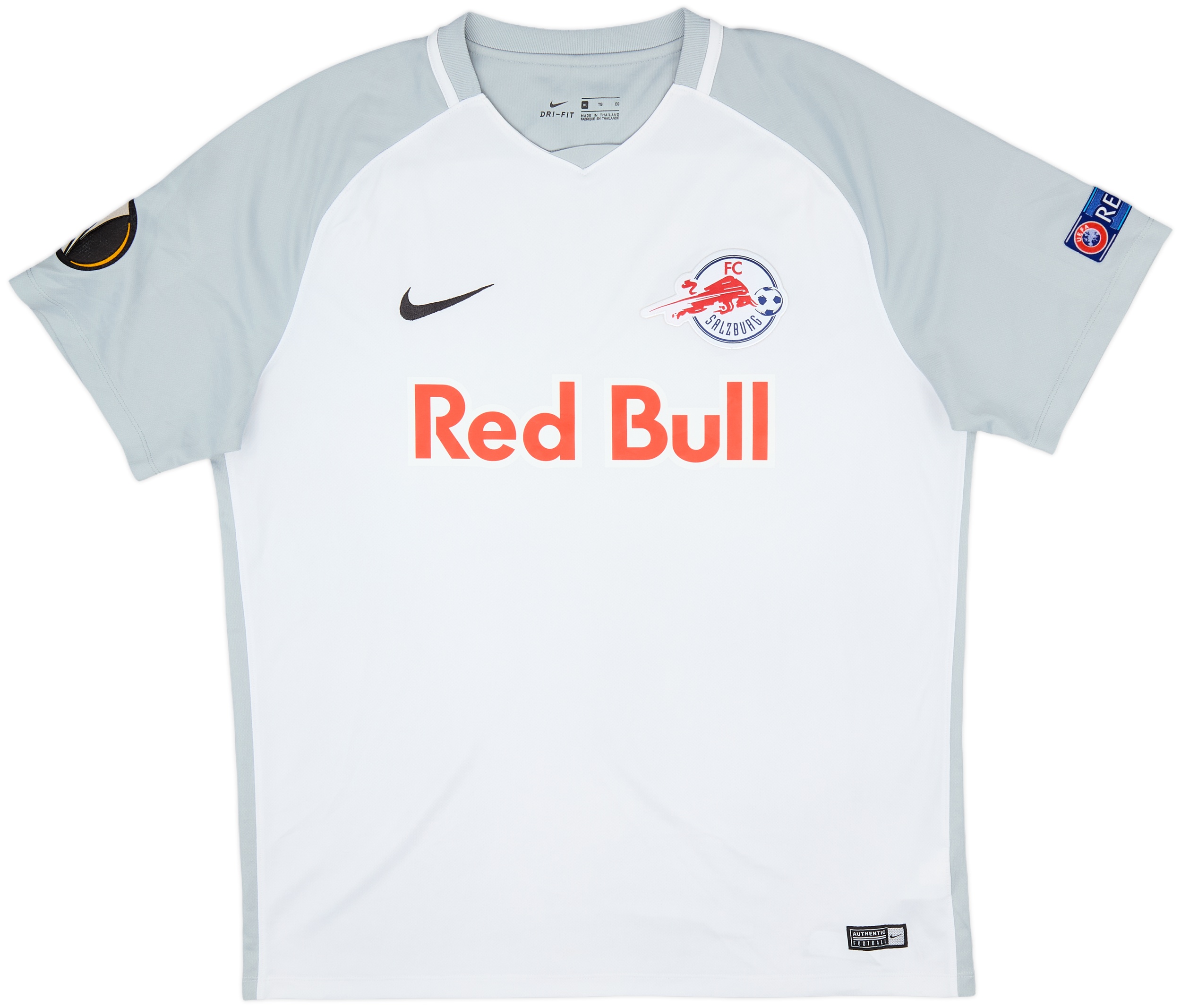 2017-18 Red Bull Salzburg European Home Shirt - 10/10 - (XL)