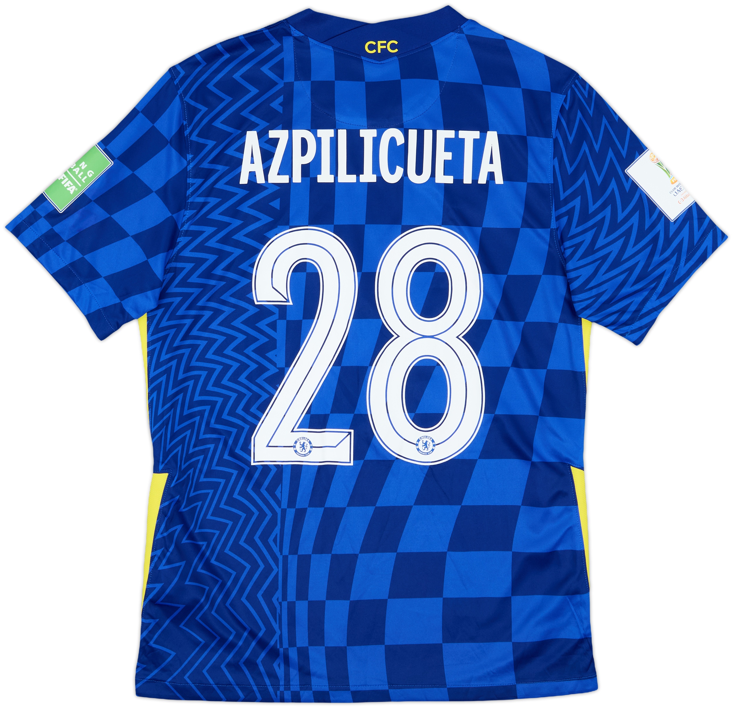 ウェア Chelsea 2020-21  Uniform Azpilicueta 091025763934-