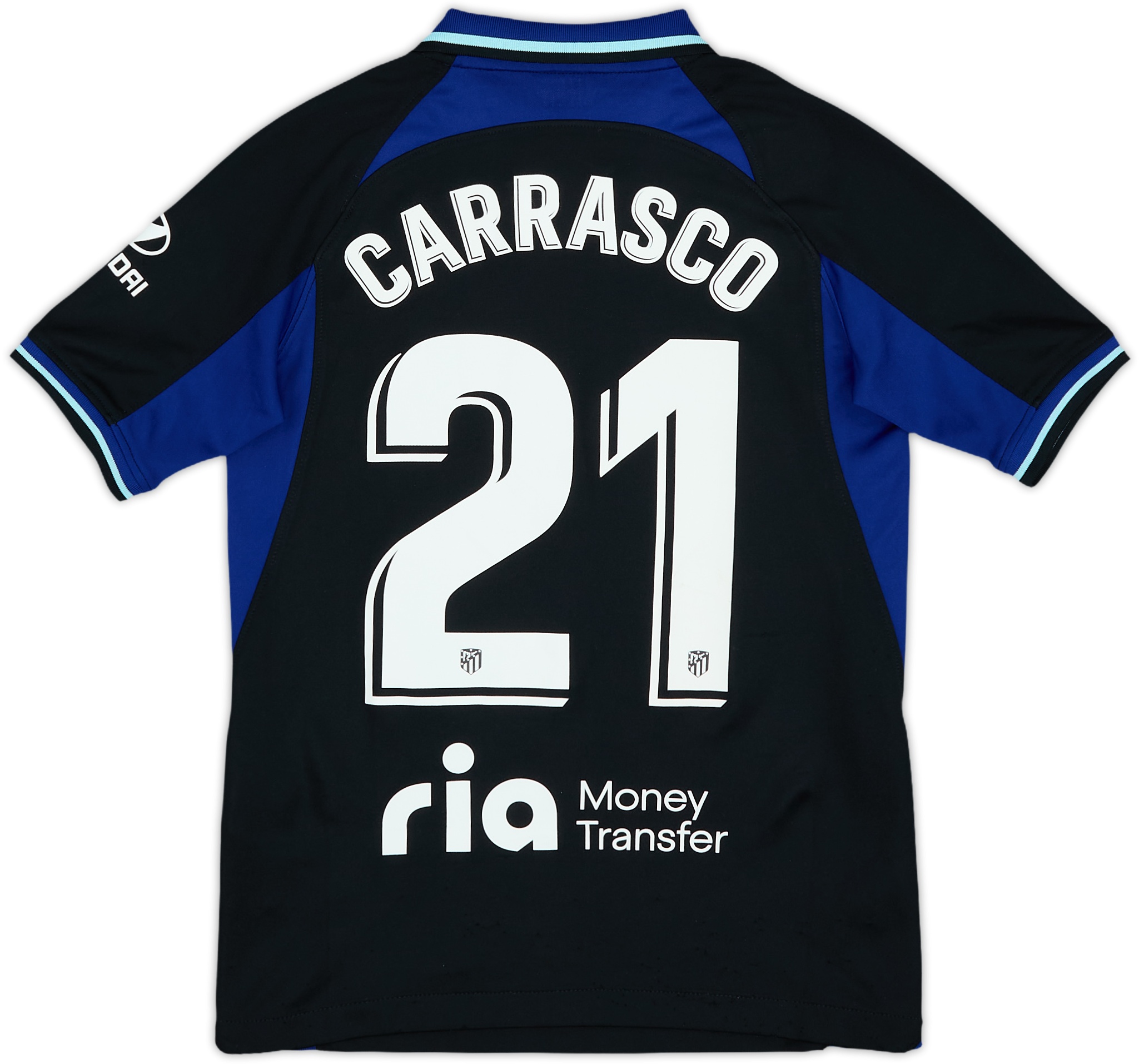 2022-23 Atletico Madrid Away Shirt Carrasco #21 7/10