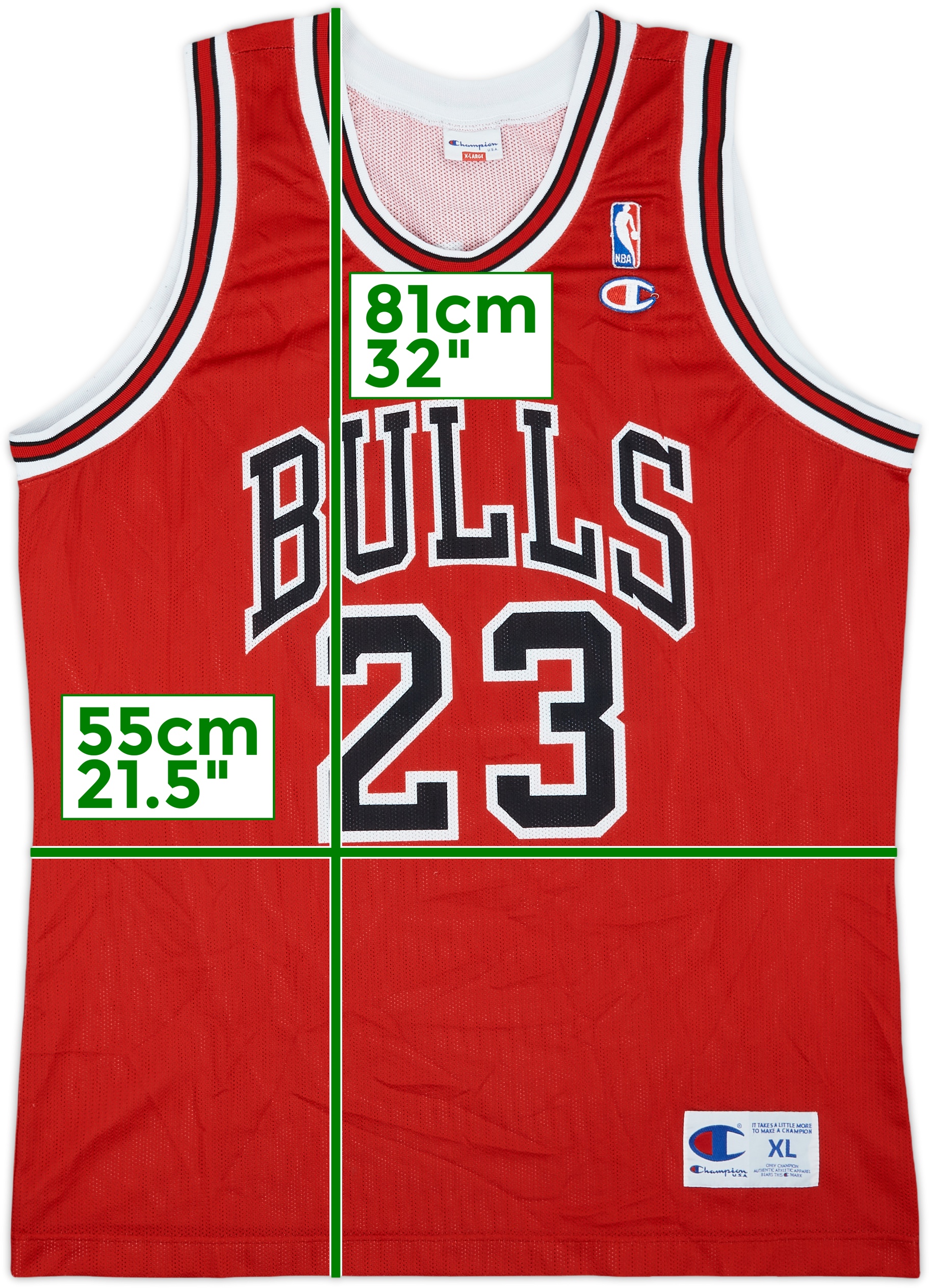 ユニフォーム BULLS JORDAN ジョーダン 23 Champion 90S Champion BULLS ブルズマイケルジョーダン 23番