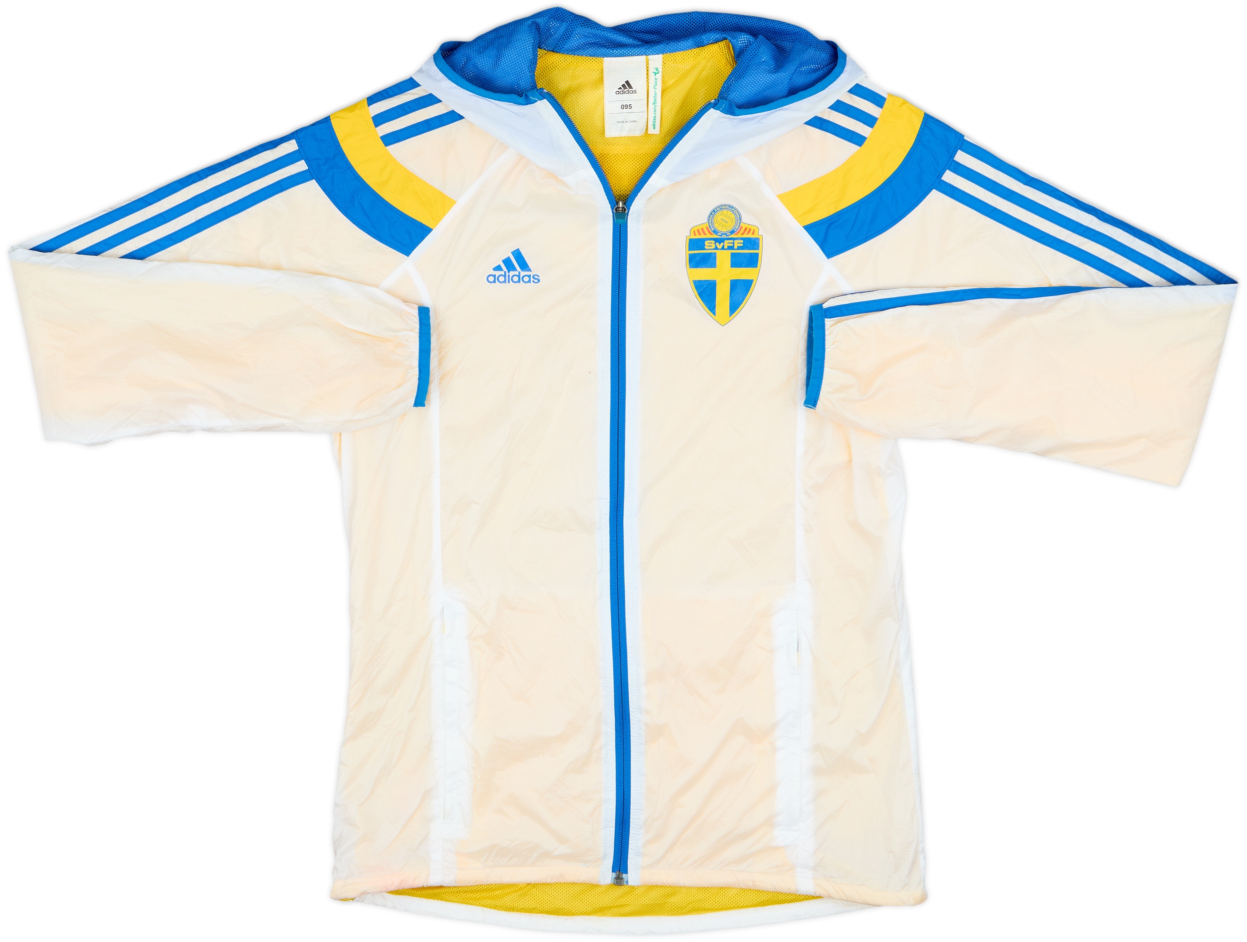 2013-14 Sweden adidas Windbreaker - 8/10 - (S)
