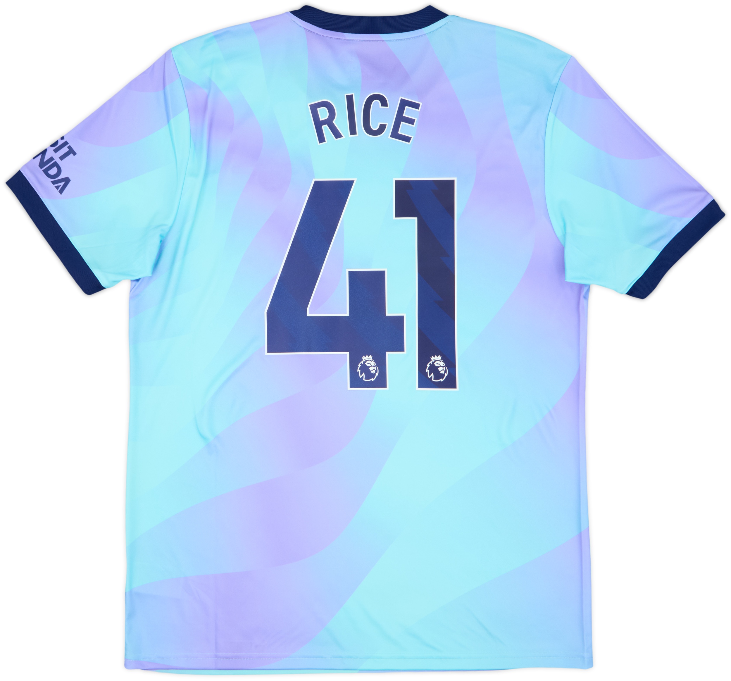 2024-25 Arsenal Third Shirt Rice #41 (L)