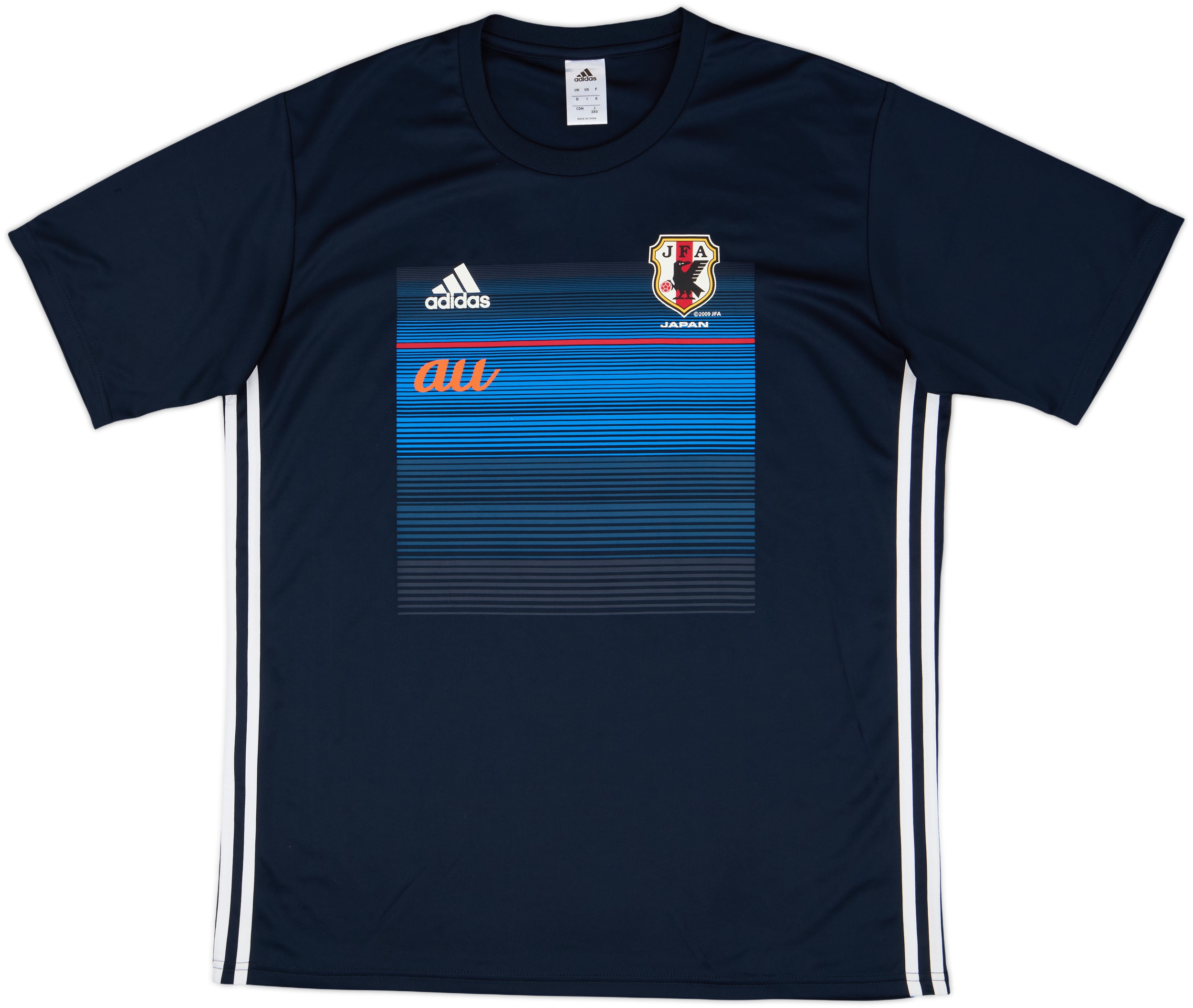 2017-18 Japan adidas Training Shirt - 9/10 - (XL)