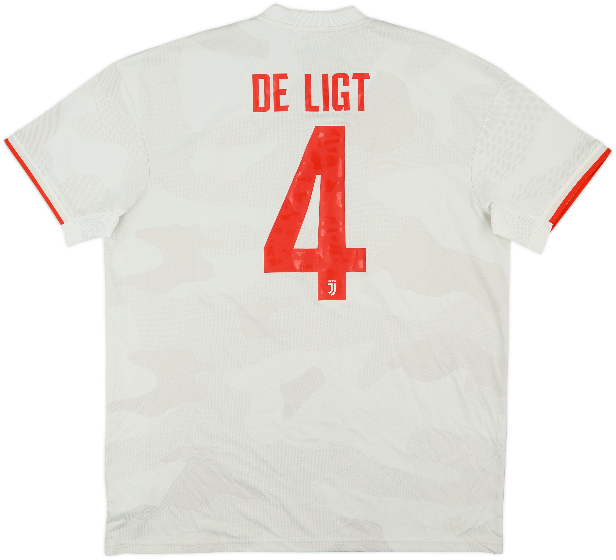 2019-20 Juventus Away Shirt De Ligt #4 - 9/10 - (XL)
