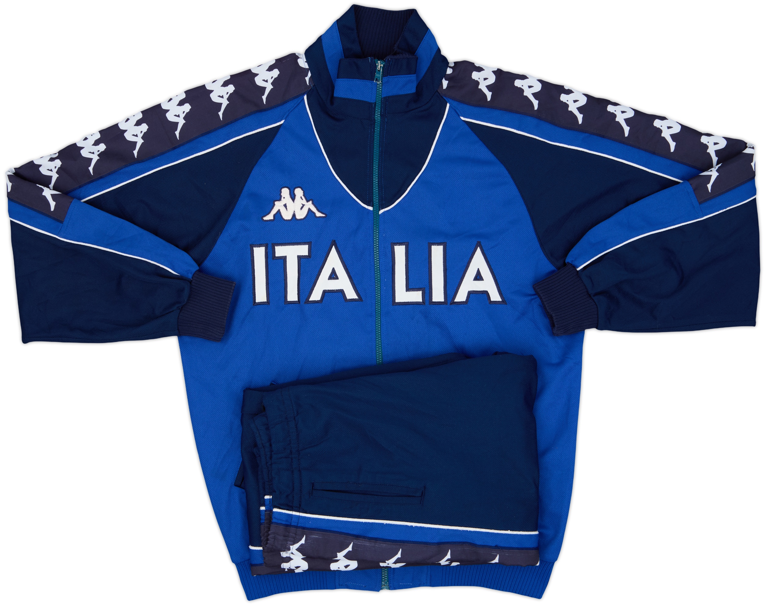 Kappa　2000 イタリア代表　トレーニングウェア 2000-01 Italy Kappa Tracksuit - 6/10 - (XL)