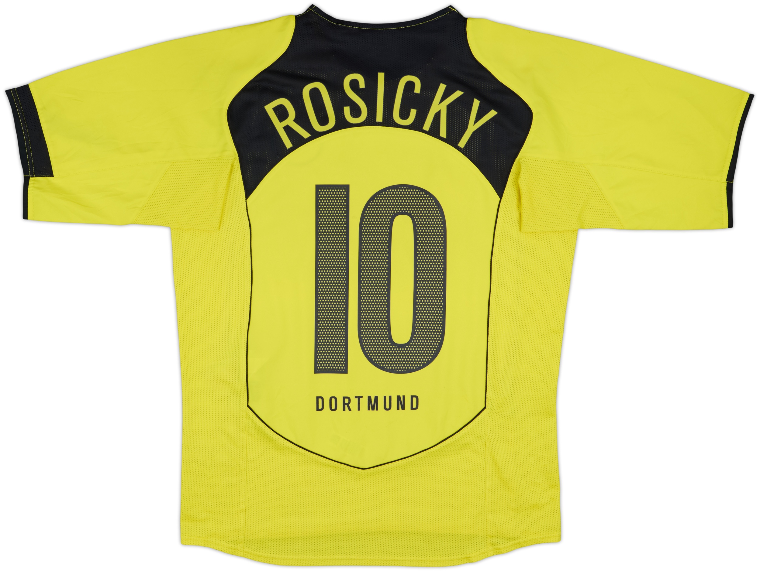 2004-05 Borussia Dortmund Home Shirt Rosicky #10 - 7/10 - (S)