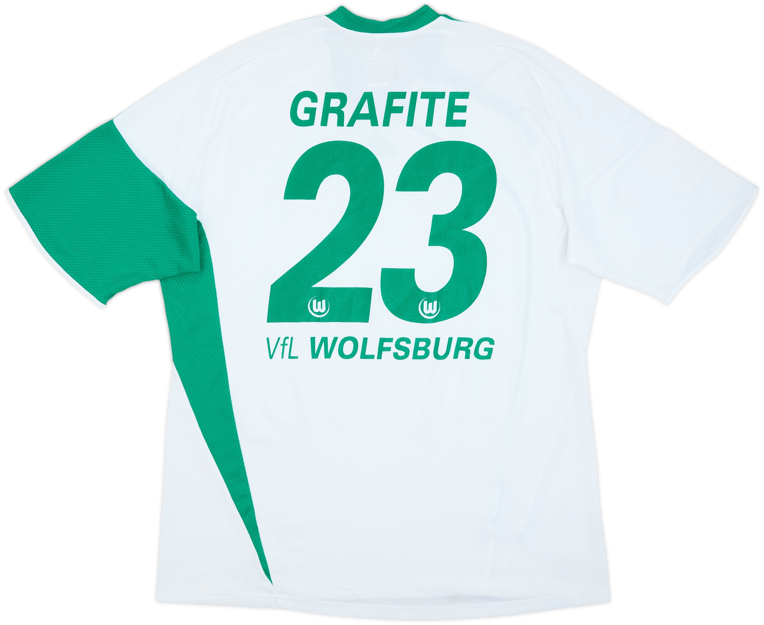 2009-10 Wolfsburg Home Shirt Grafite #23 - 6/10 - (L)