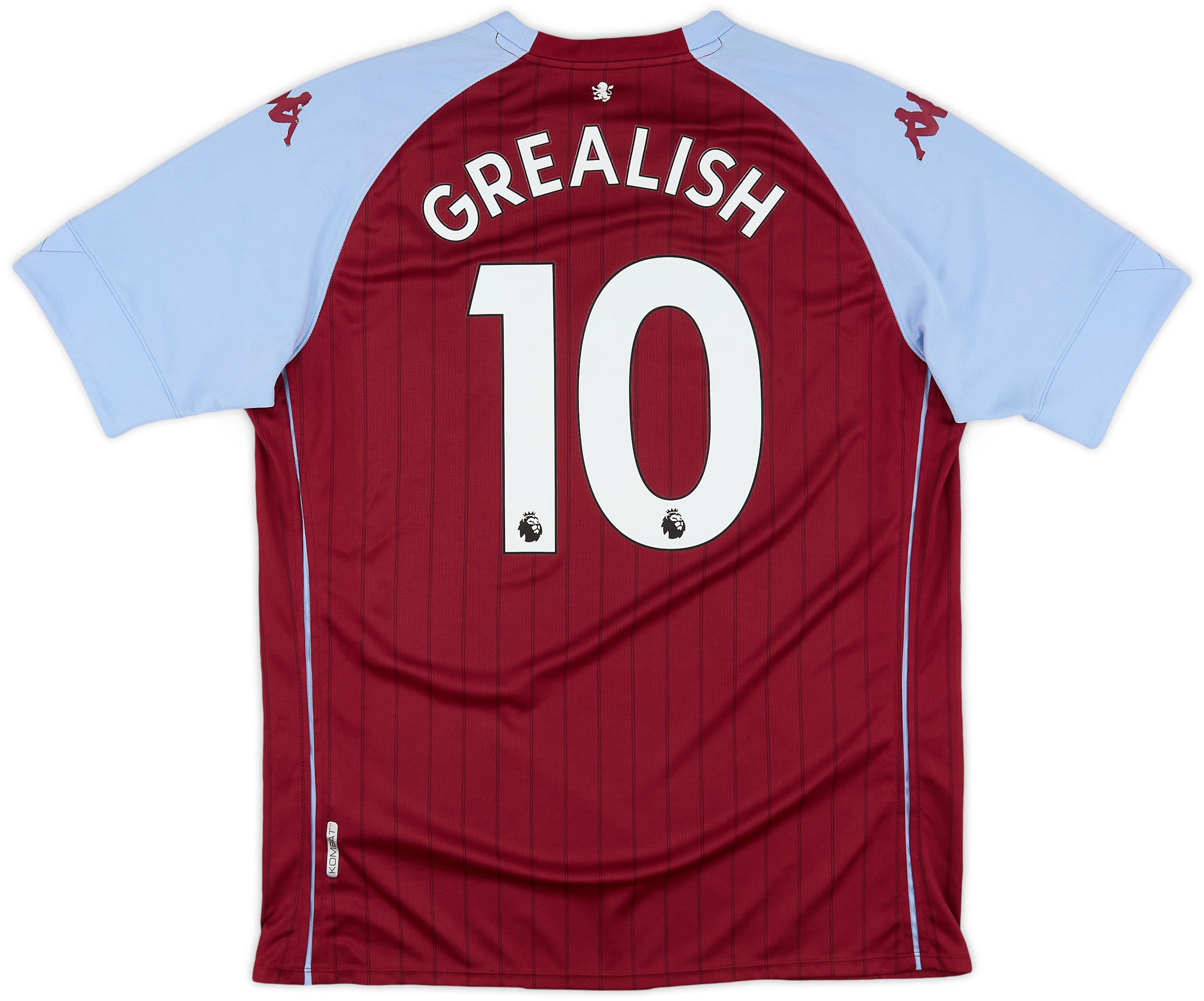 2020-21 Aston Villa Home Shirt Grealish #10 - 6/10 - (XXL)