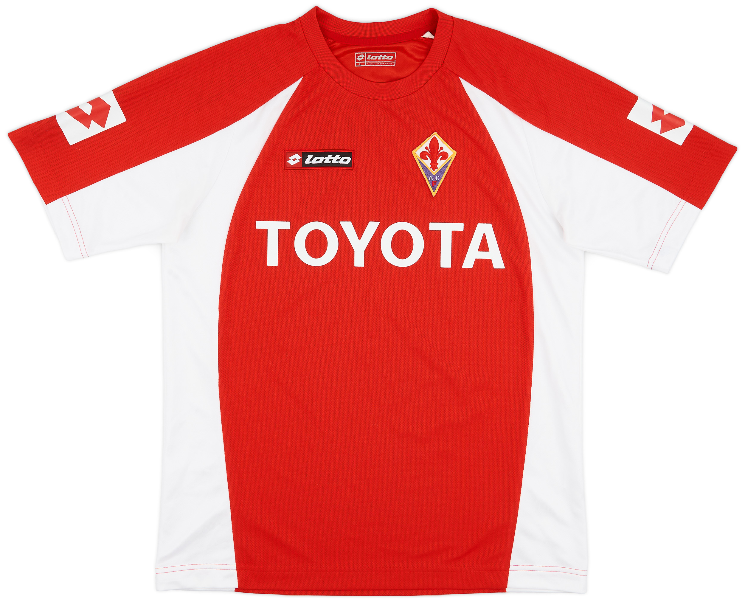 Maillot Extérieur Fiorentina 2007-2008 Lotto - Vintage - Gilardino N°11 - Taille M
