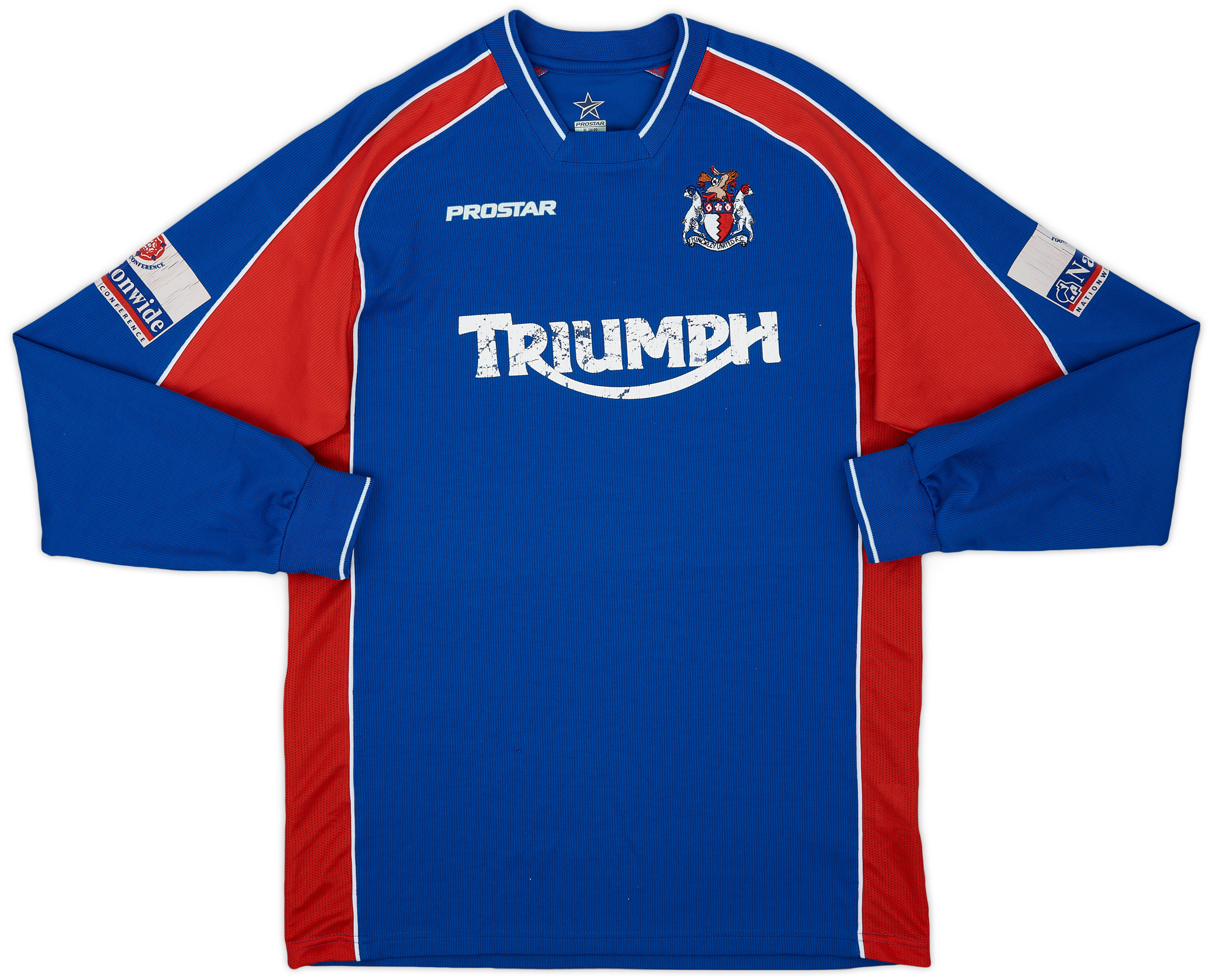 2005-06 Hinckley United Home L/S Shirt 6/10 (M)