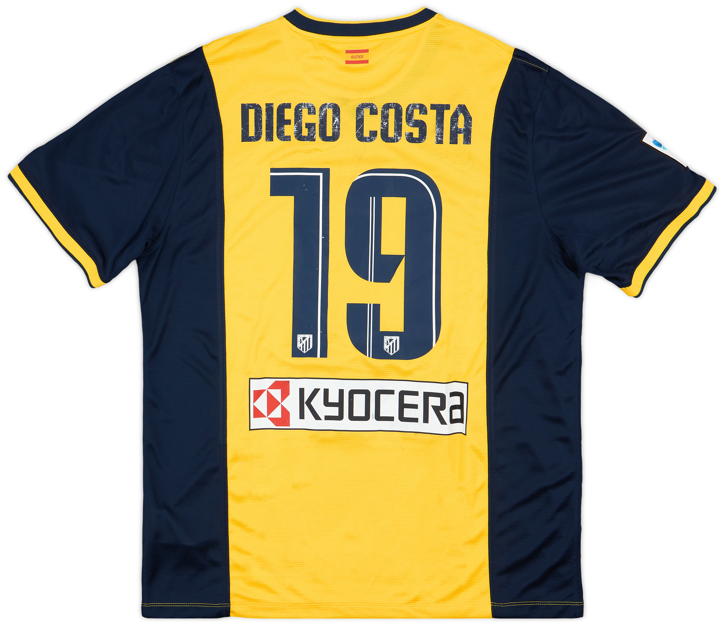 2013-14 Atletico Madrid Away Shirt Diego Costa #19 - 6/10 - (XL)