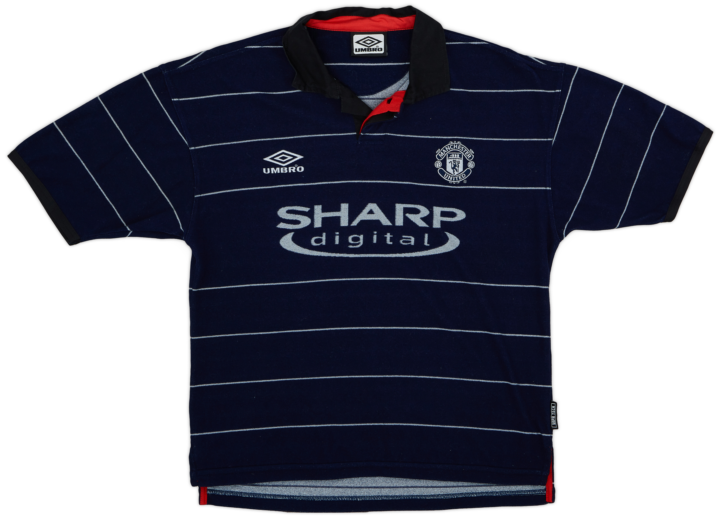 MANCHESTER UNITED 1999 2000 AWAY FOOTBALL SHIRT SOCCER
